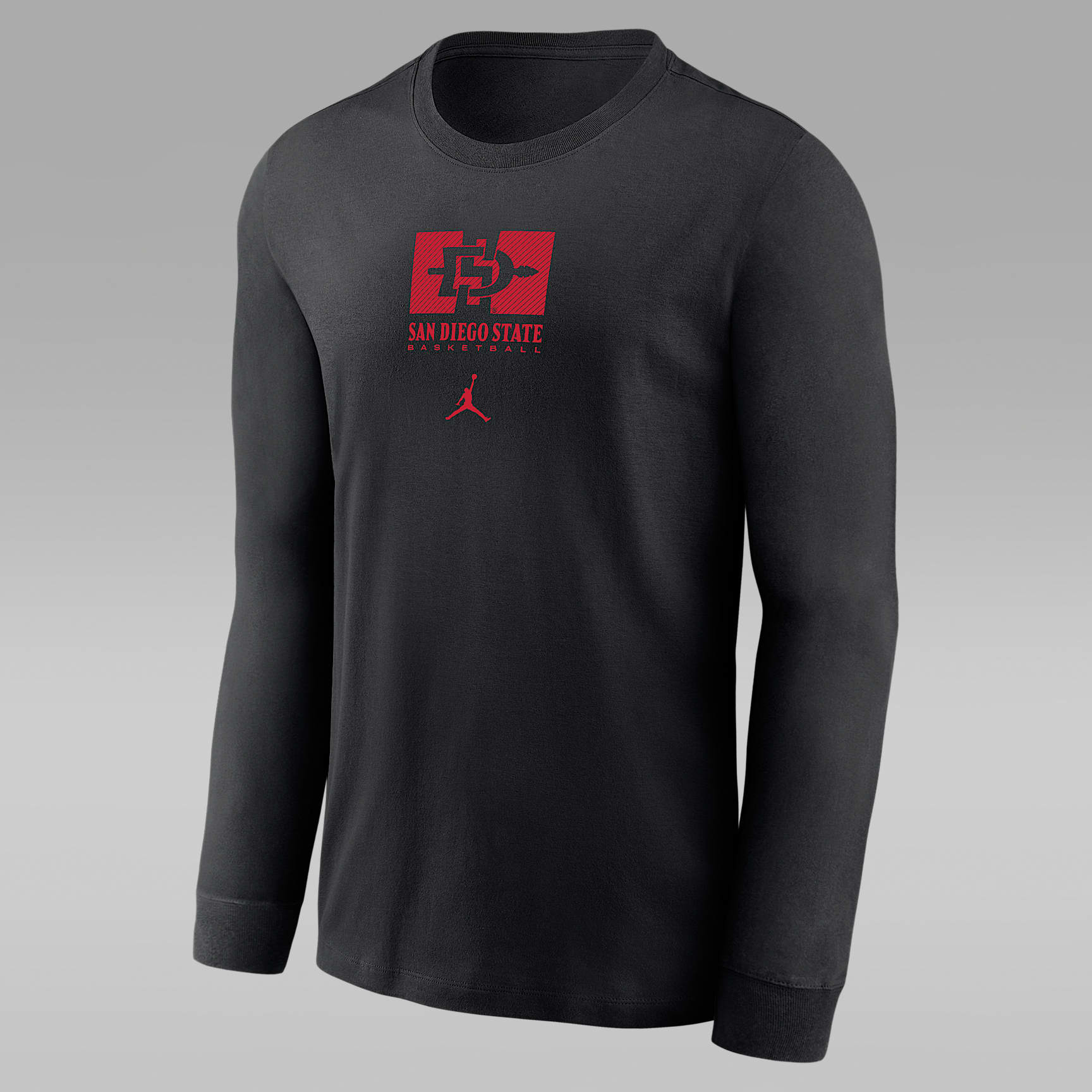 San Diego State Basketball Legend Men's Jordan Brand Dri-FIT College Long-Sleeve T-Shirt