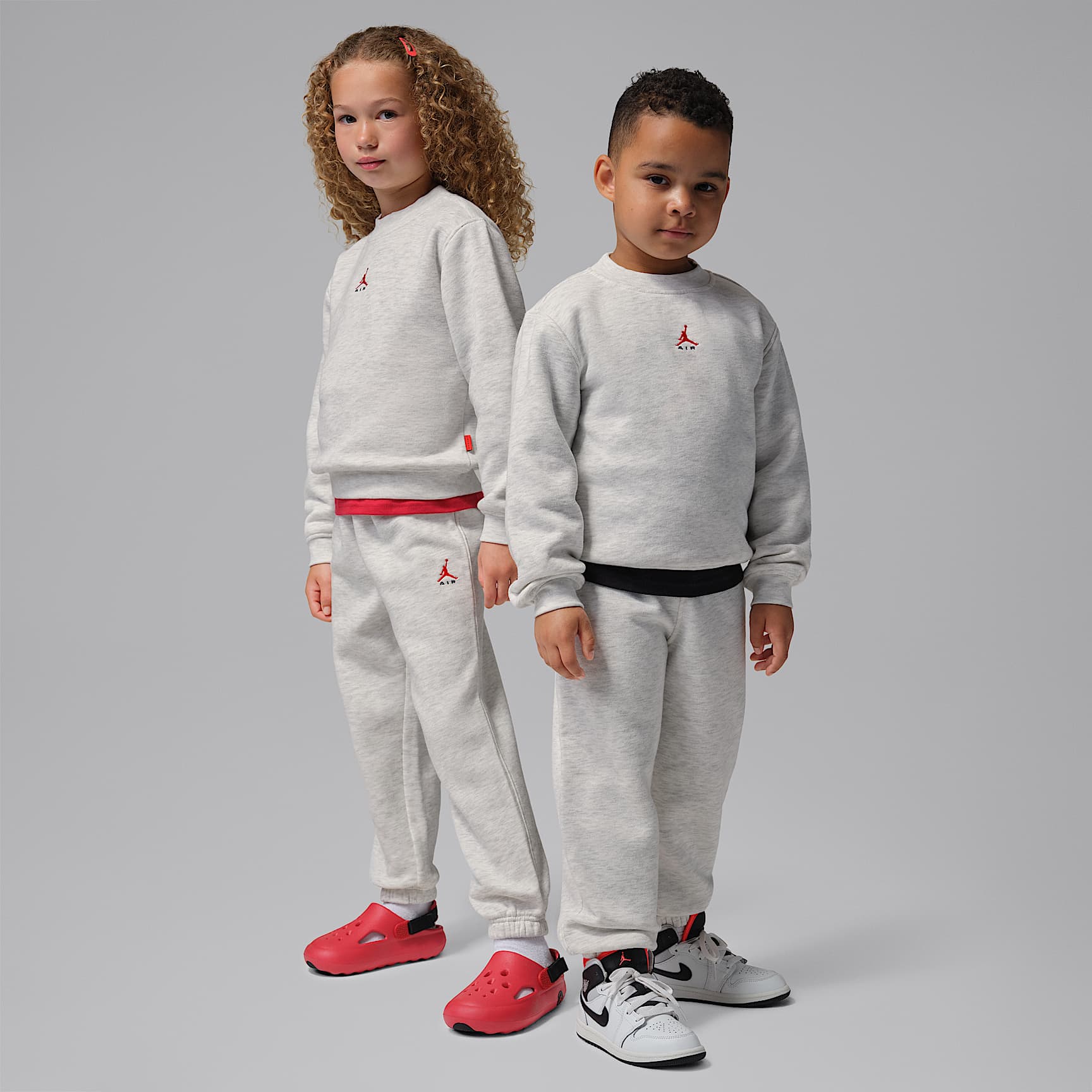 Jordan Brooklyn Fleece Younger Kids' 2-Piece Crew Set