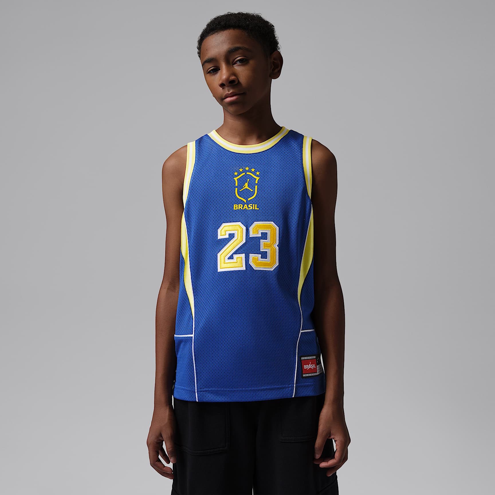 Jordan Essentials Older Kids' P6 Mesh Jersey