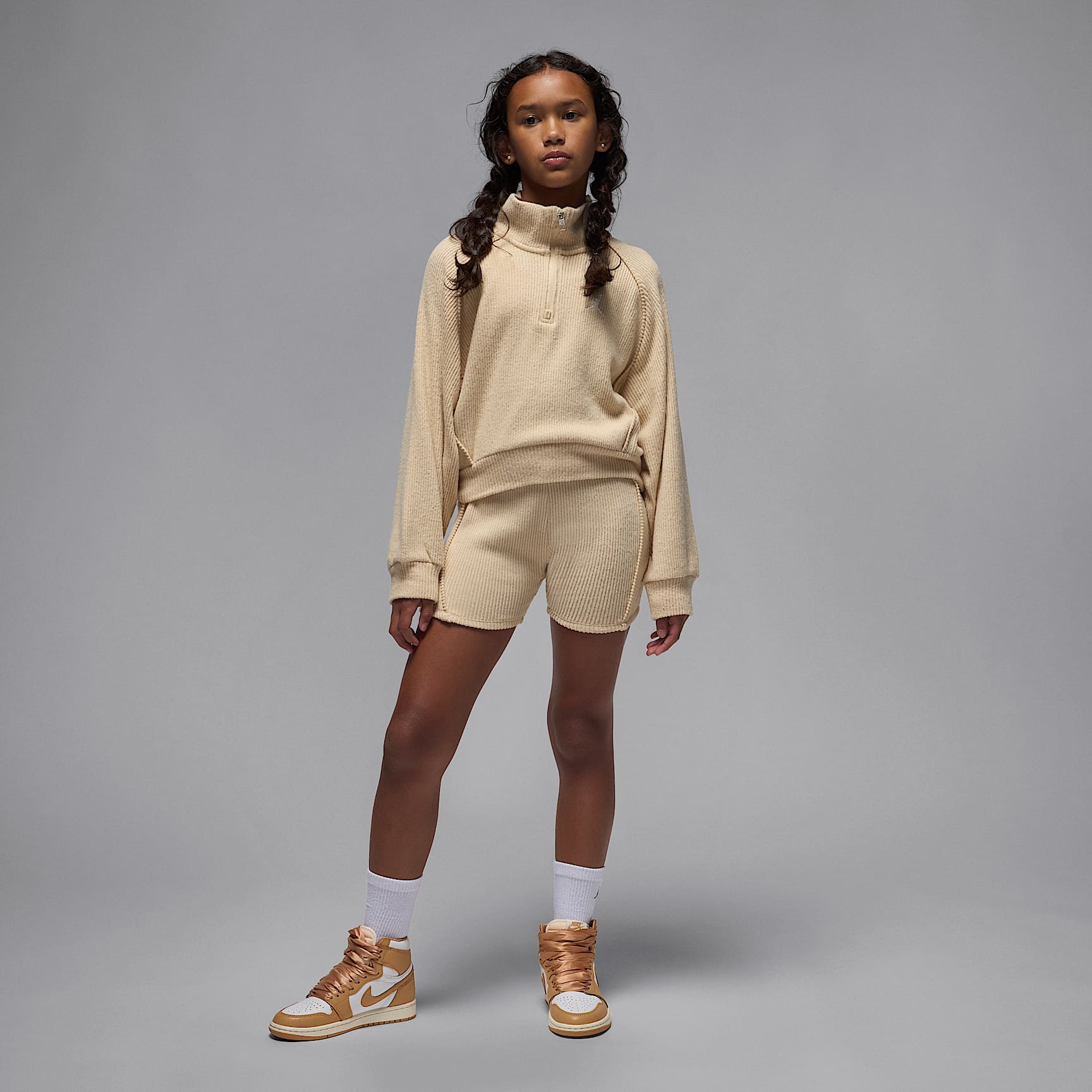 Jordan Older Kids' Ribbed Bike Shorts