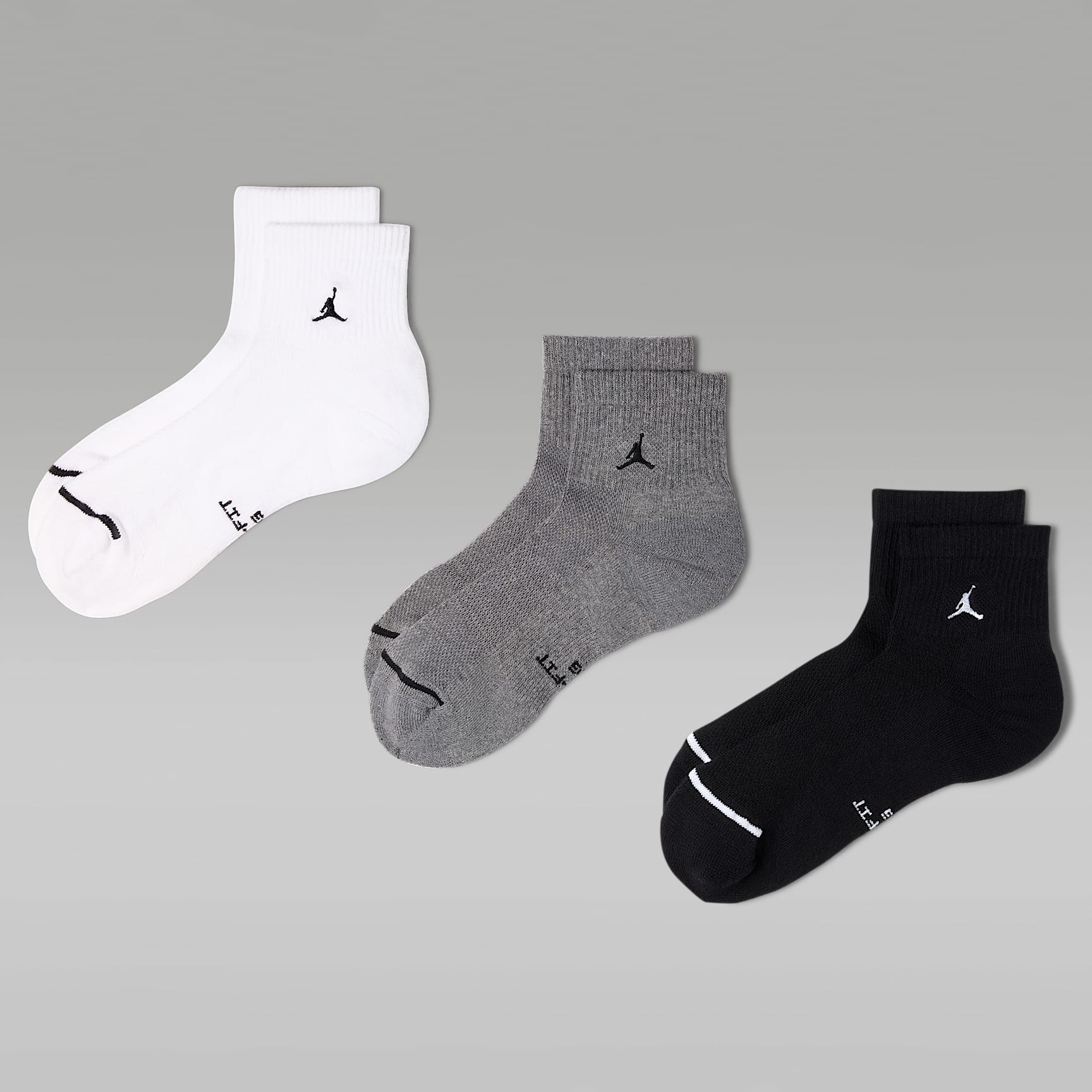 Jordan Everyday Elevated Ankle Socks (3 Pairs)