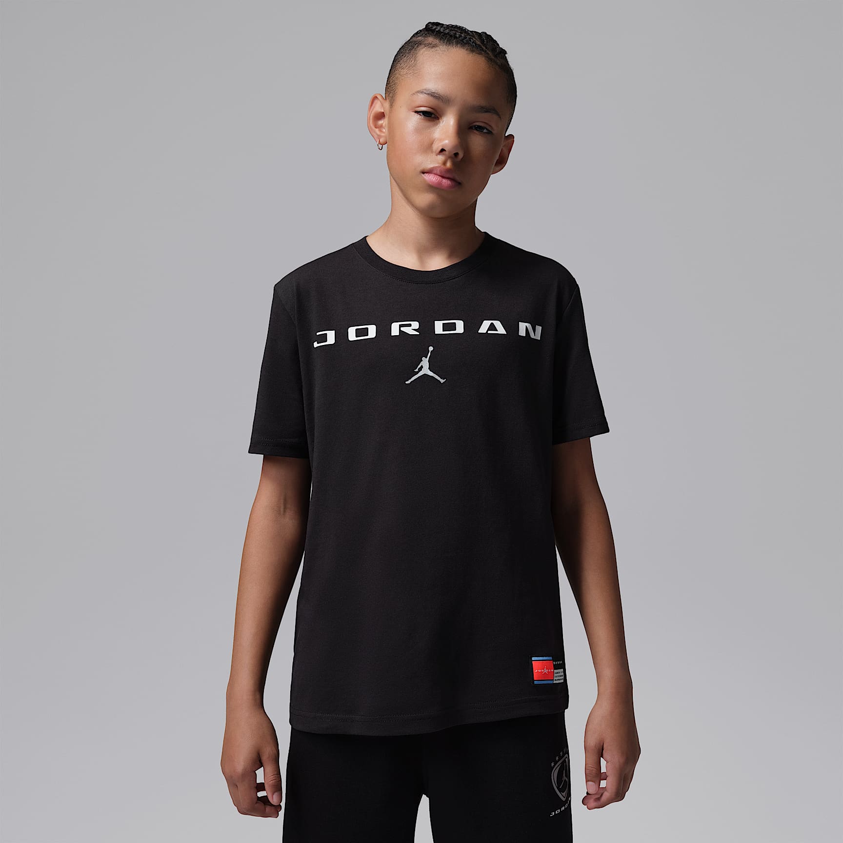 Jordan Brooklyn Football Club T-Shirt mit Grafik (ältere Kinder)