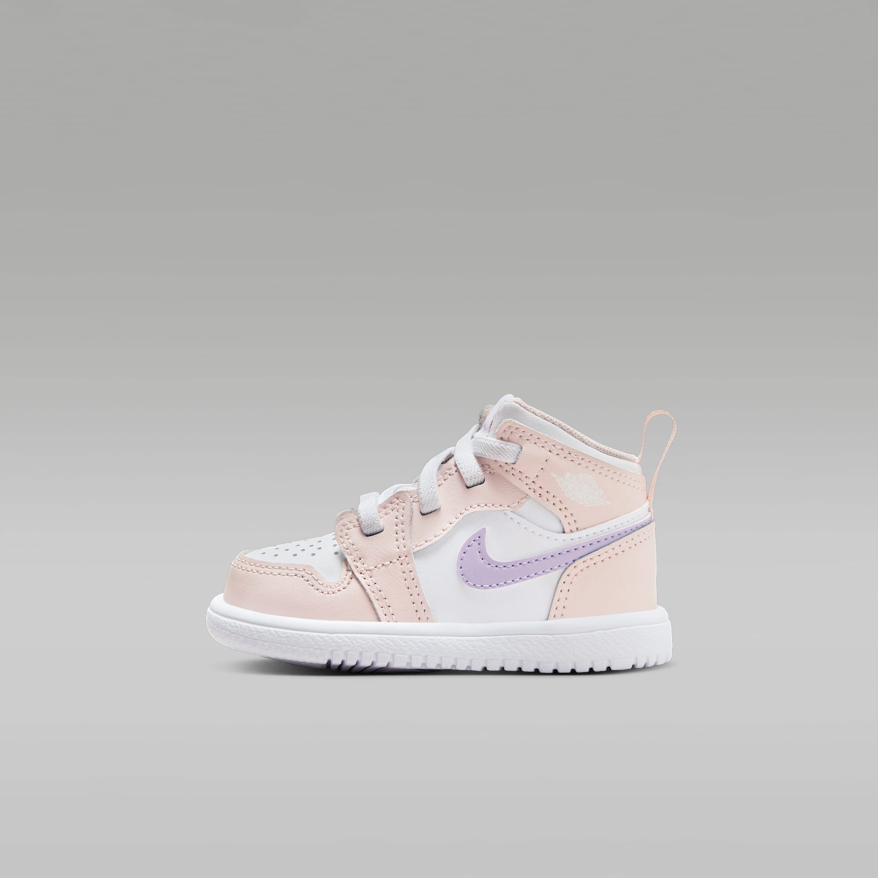 infant pink and white jordans
