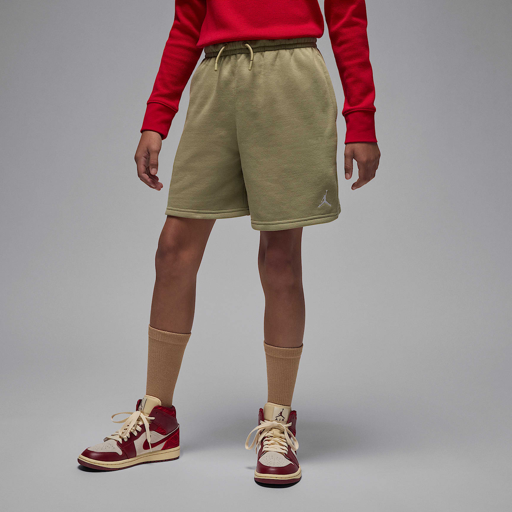 Jordan Brooklyn Fleece Big Kids' Shorts