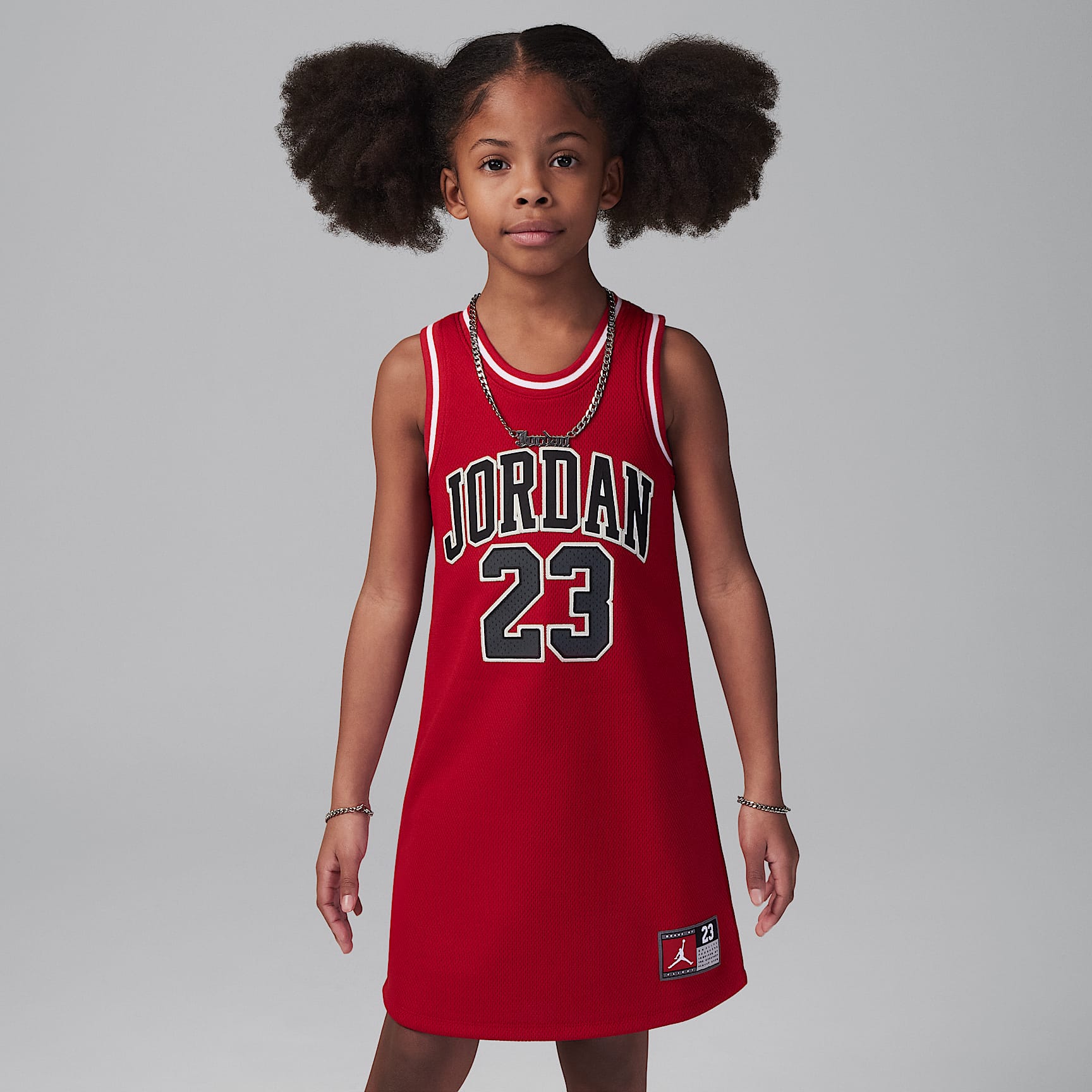 Vestido de tela de punto 23 para niños talla pequeña Jordan
