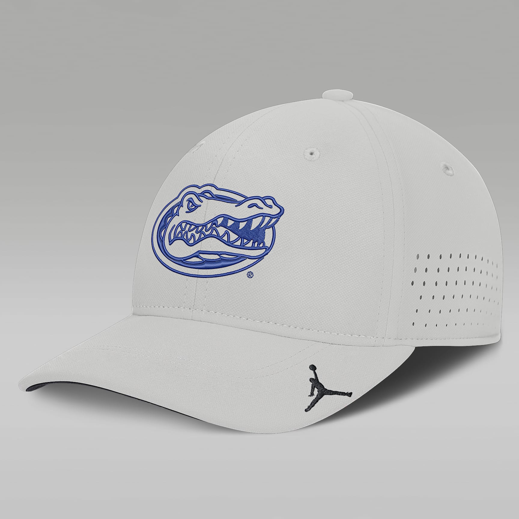 Gorra universitaria marca Jordan Dri-FIT para hombre Florida Sideline Practice