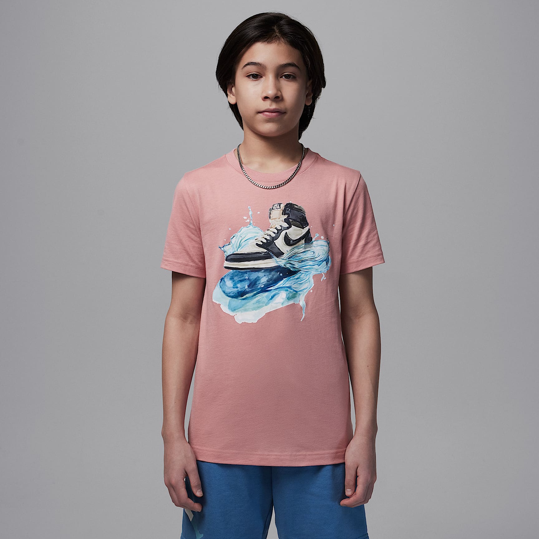 Jordan Big Kids' AJ1 Wave T-Shirt