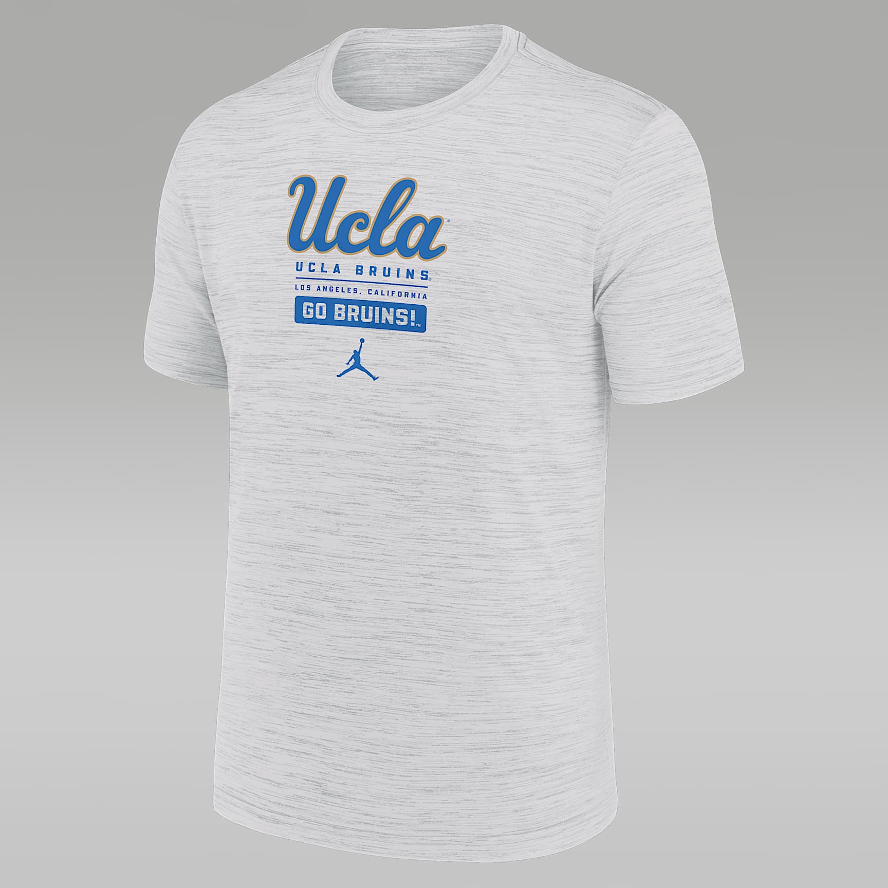 UCLA Bruins Campus Center Block Velocity Men's Jordan Brand Dri-FIT College T-Shirt