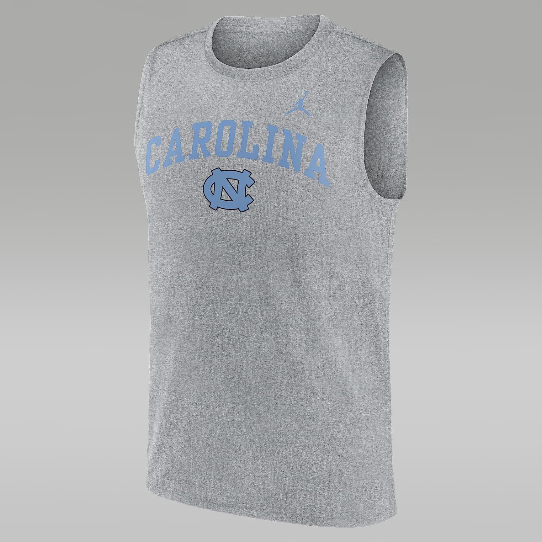 Camiseta sin mangas universitaria marca Jordan Dri-FIT para hombre North Carolina Primetime Arch Legend