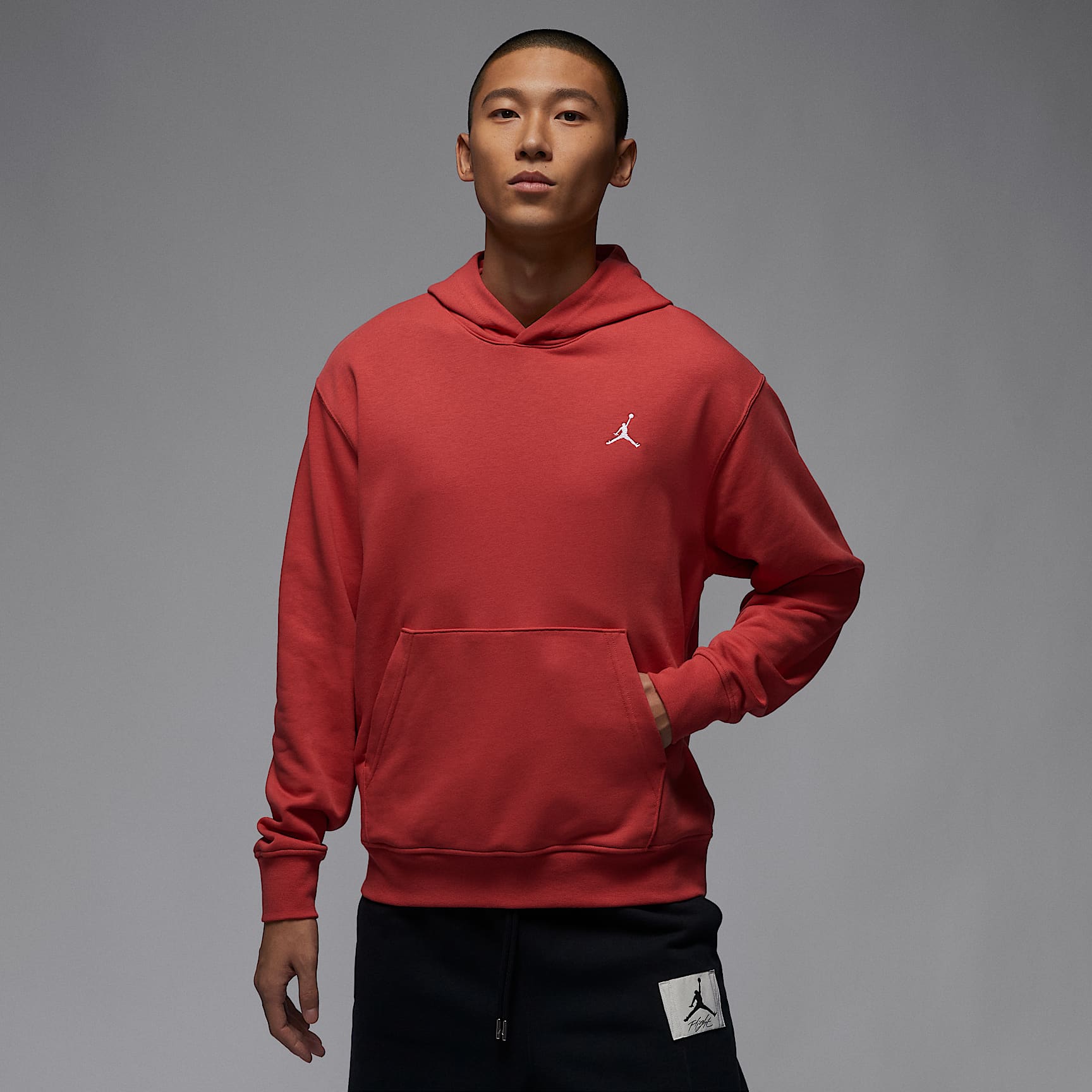 Jordan Essentials Men's Loopback Fleece Pullover Hoodie