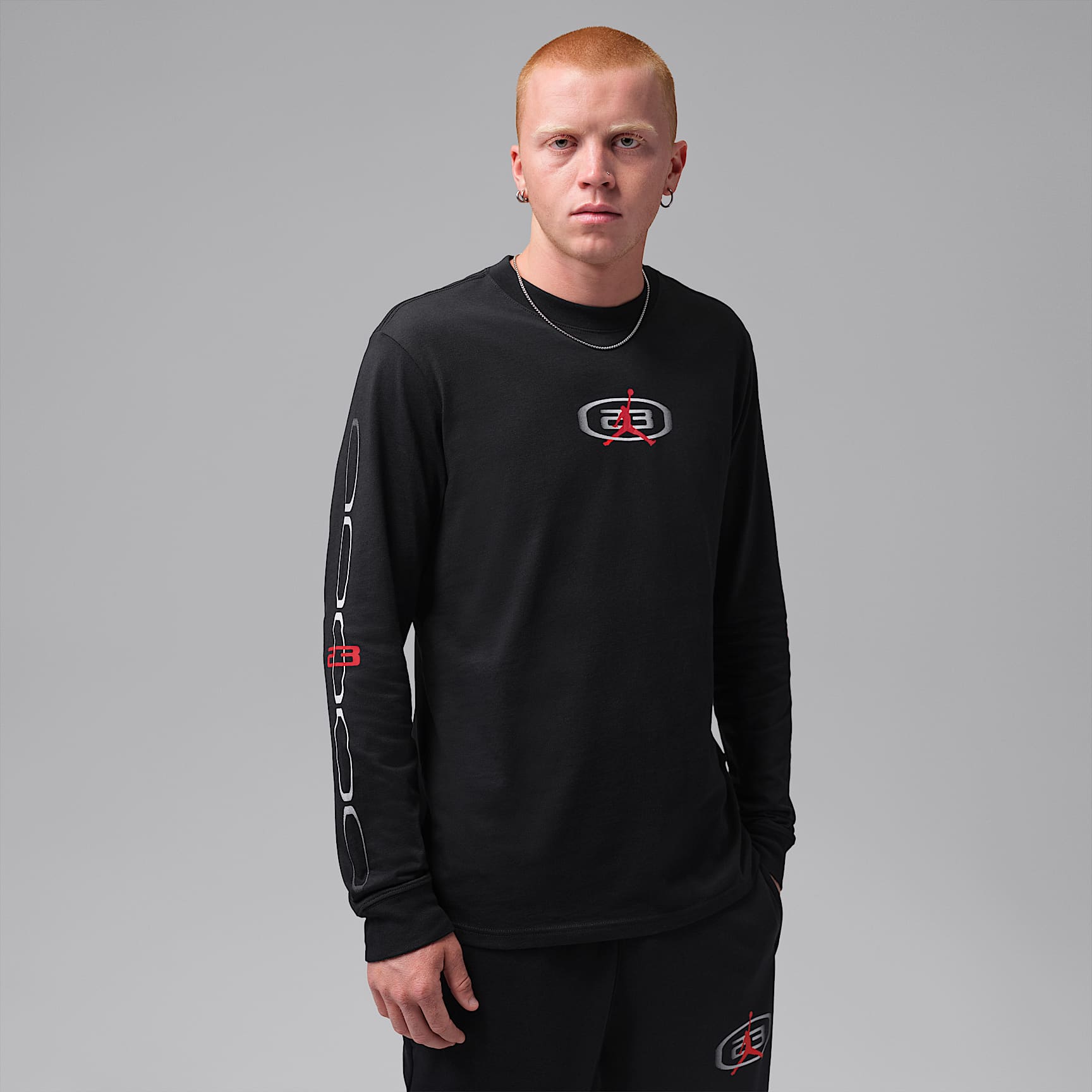 Långärmad t-shirt Jordan Sport Dri-FIT för män