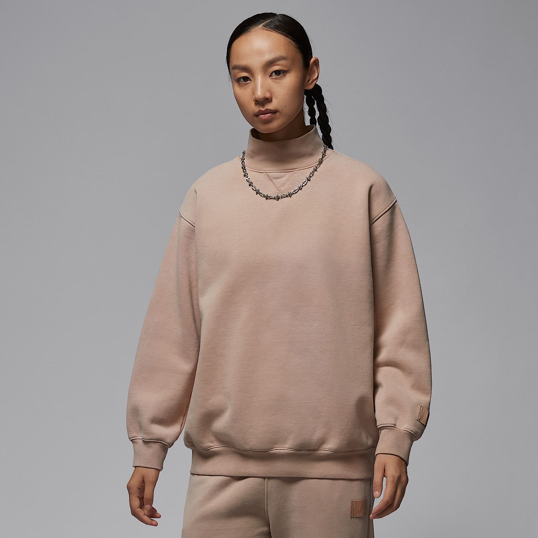 조던 플라이트 플리스 여성 스웻셔츠