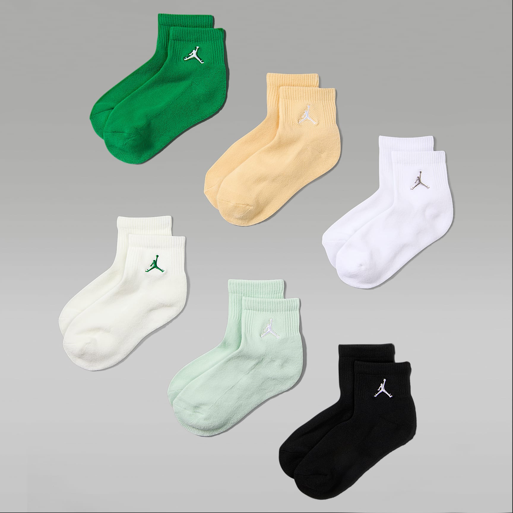 Jordan Everyday Essentials Kids' Ankle Socks (6 Pairs)