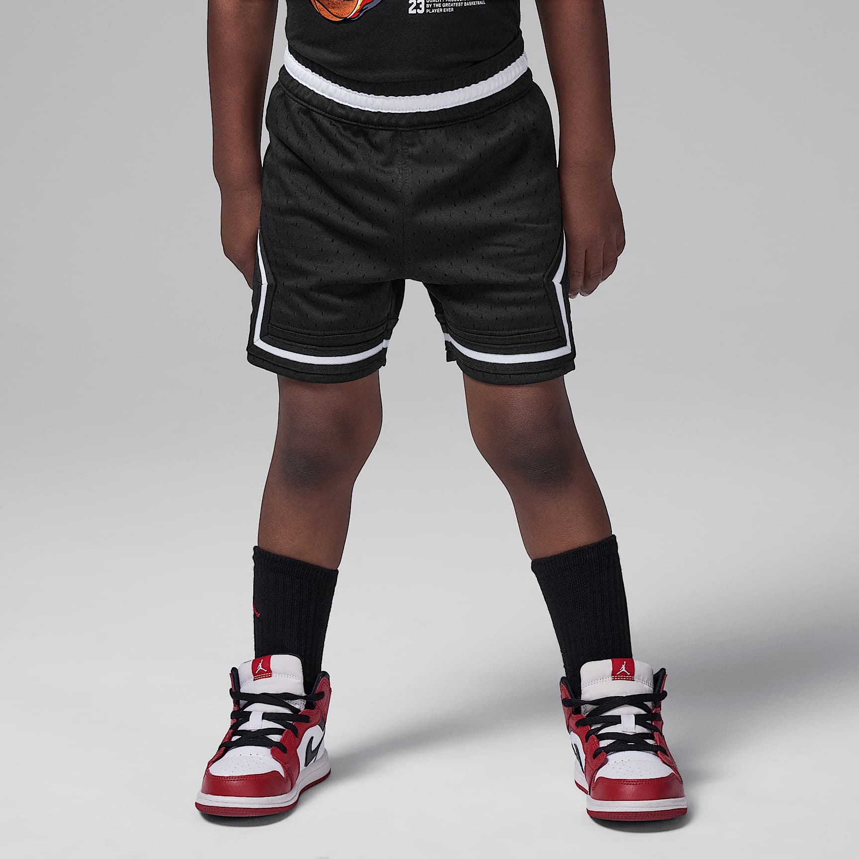Shorts deportivos Dri-FIT con diseño de diamante infantiles Jordan