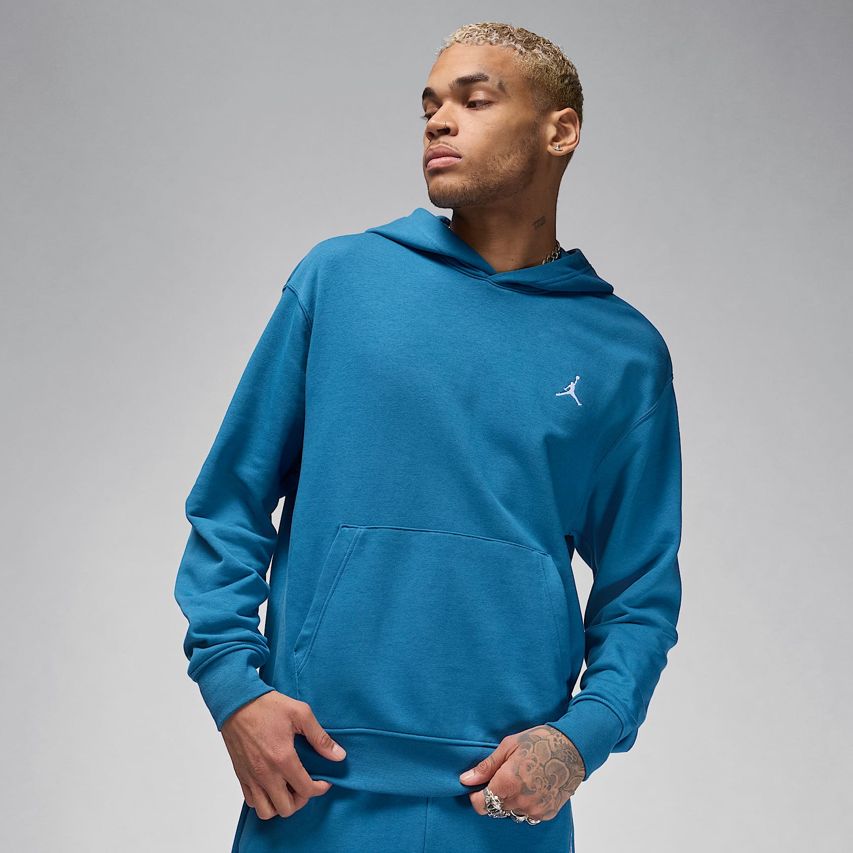 Jordan Essentials Men's Loopback Fleece Pullover Hoodie