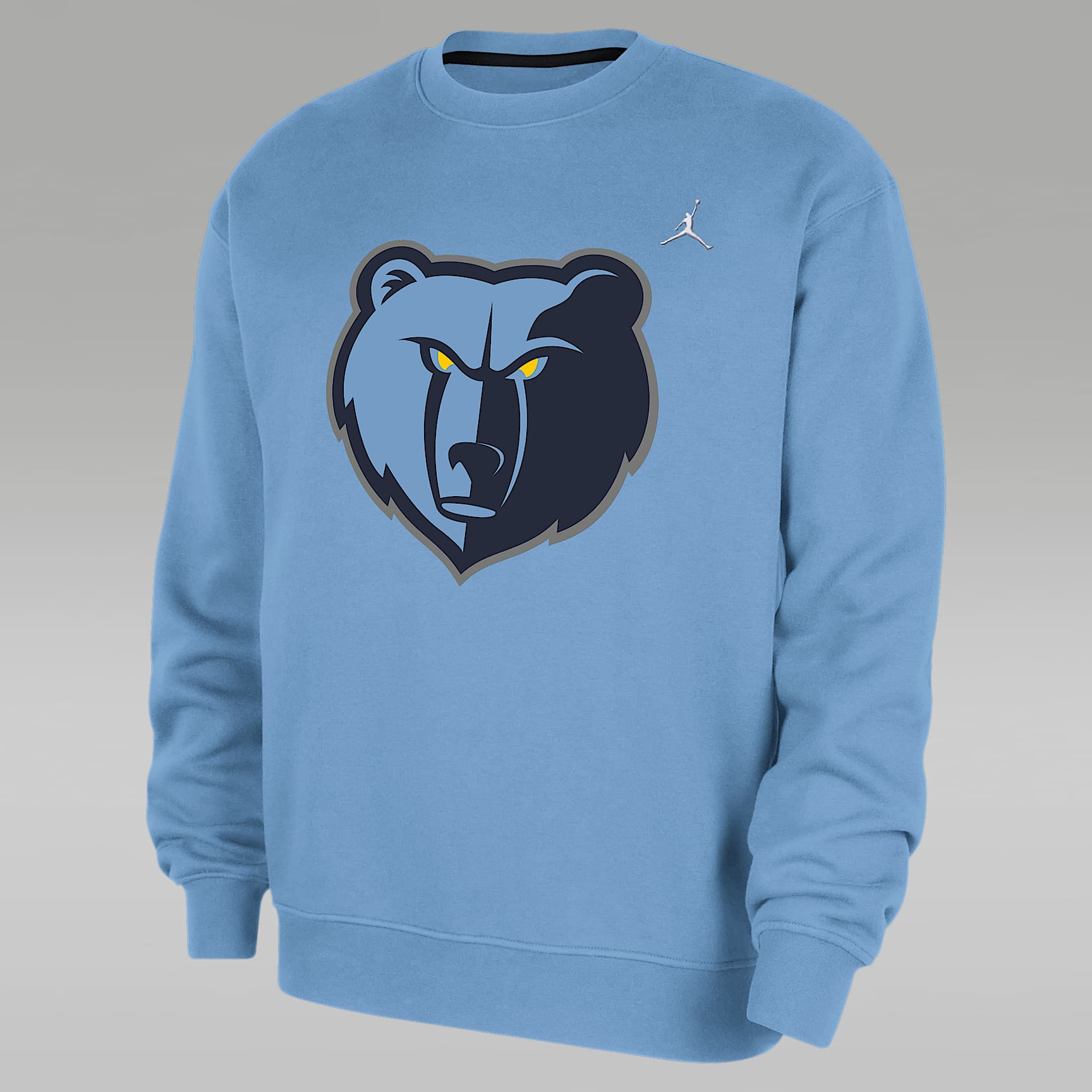 Memphis Grizzlies Statement Essentials Men's Jordan NBA Fleece Crew-Neck Sweatshirt
