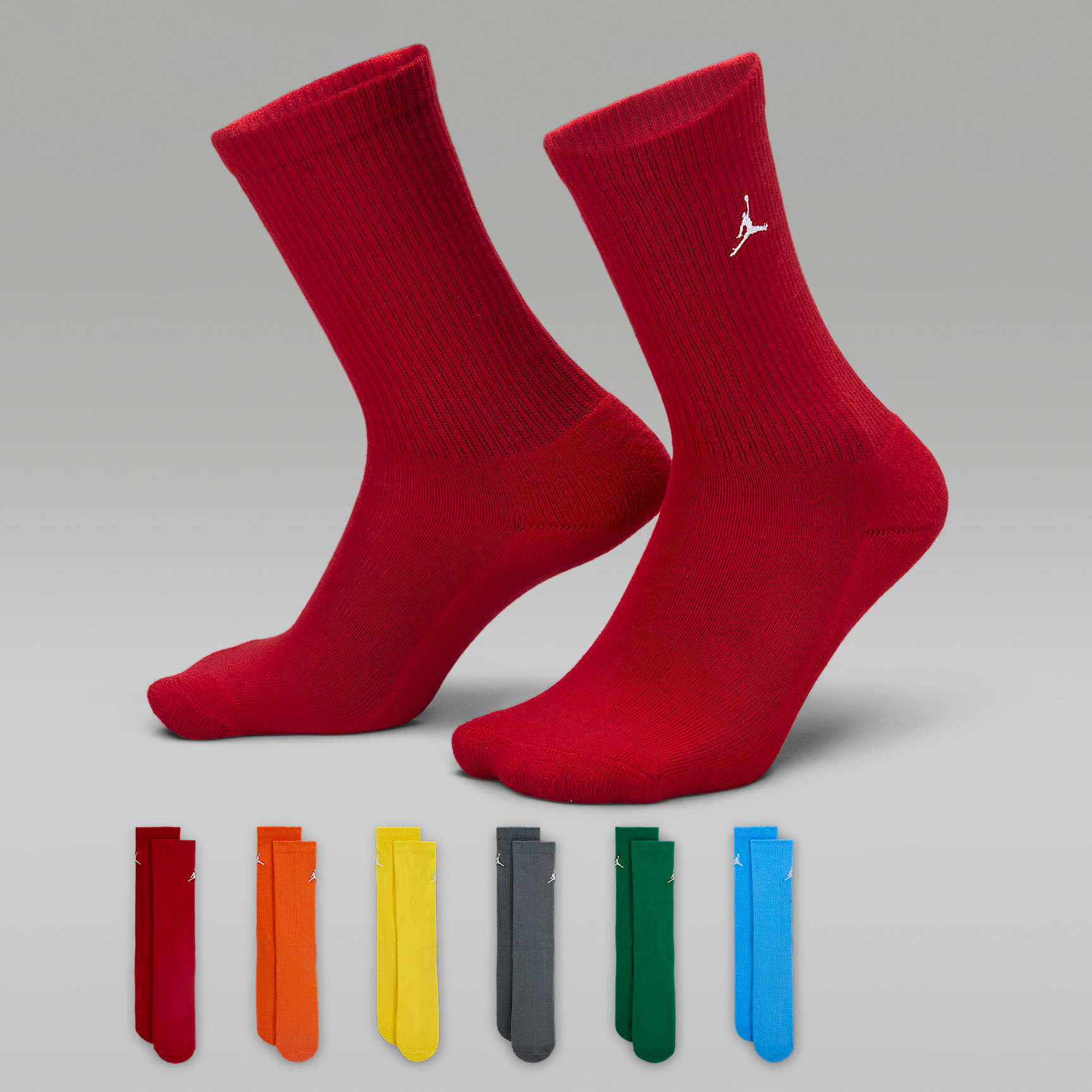 Jordan Everyday Essentials Big Kids' Ankle Socks (6 Pairs)