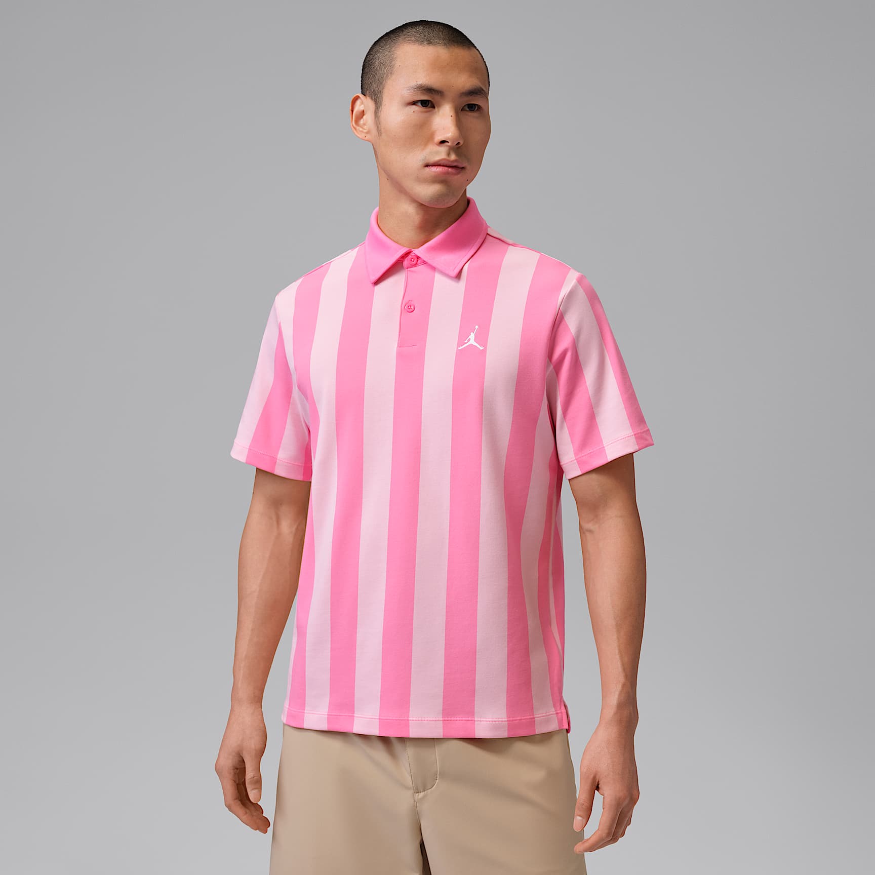 조던 스포츠 남성 드라이 핏 프린트 골프 폴로