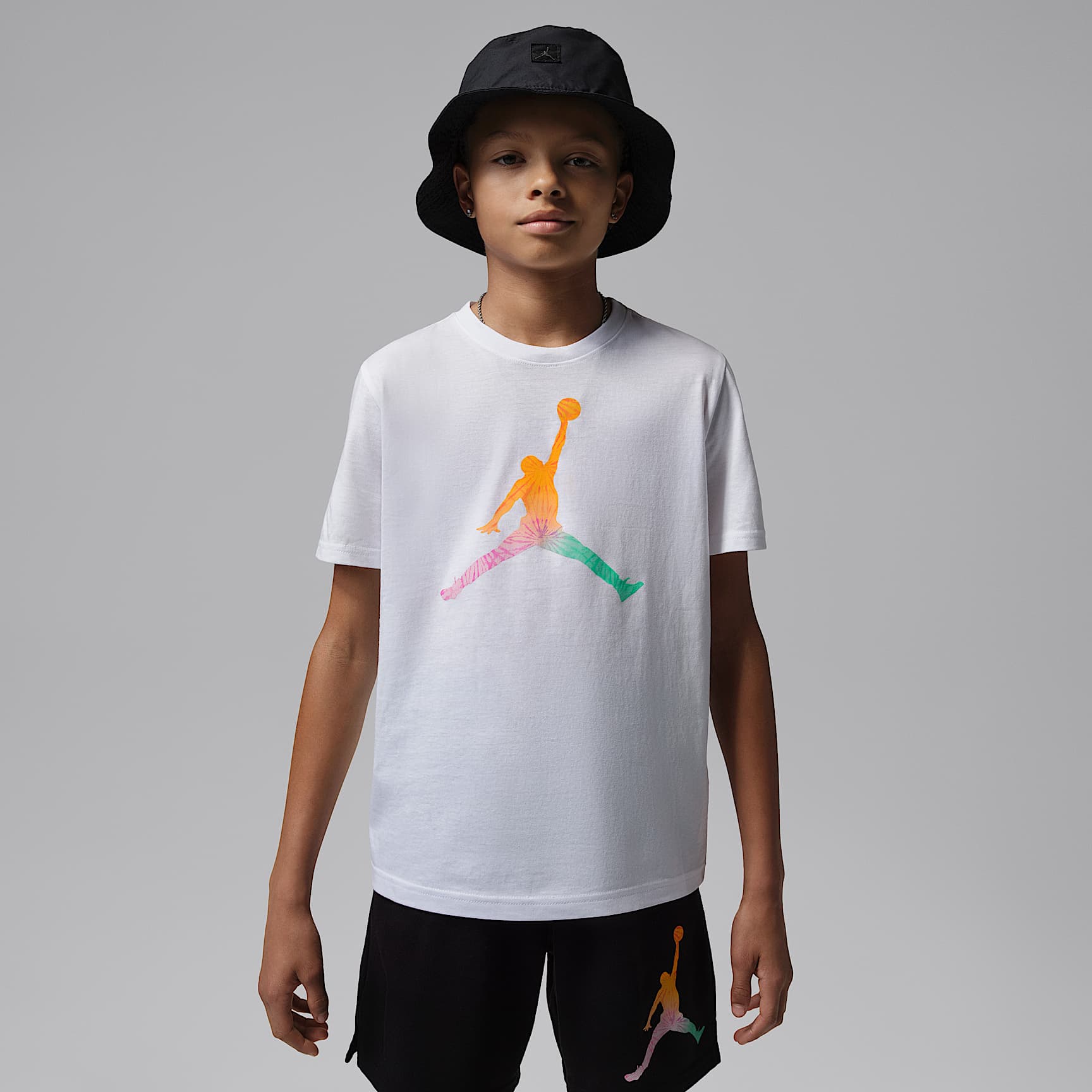 Jordan batikolt Jumpman póló nagyobb gyerekeknek