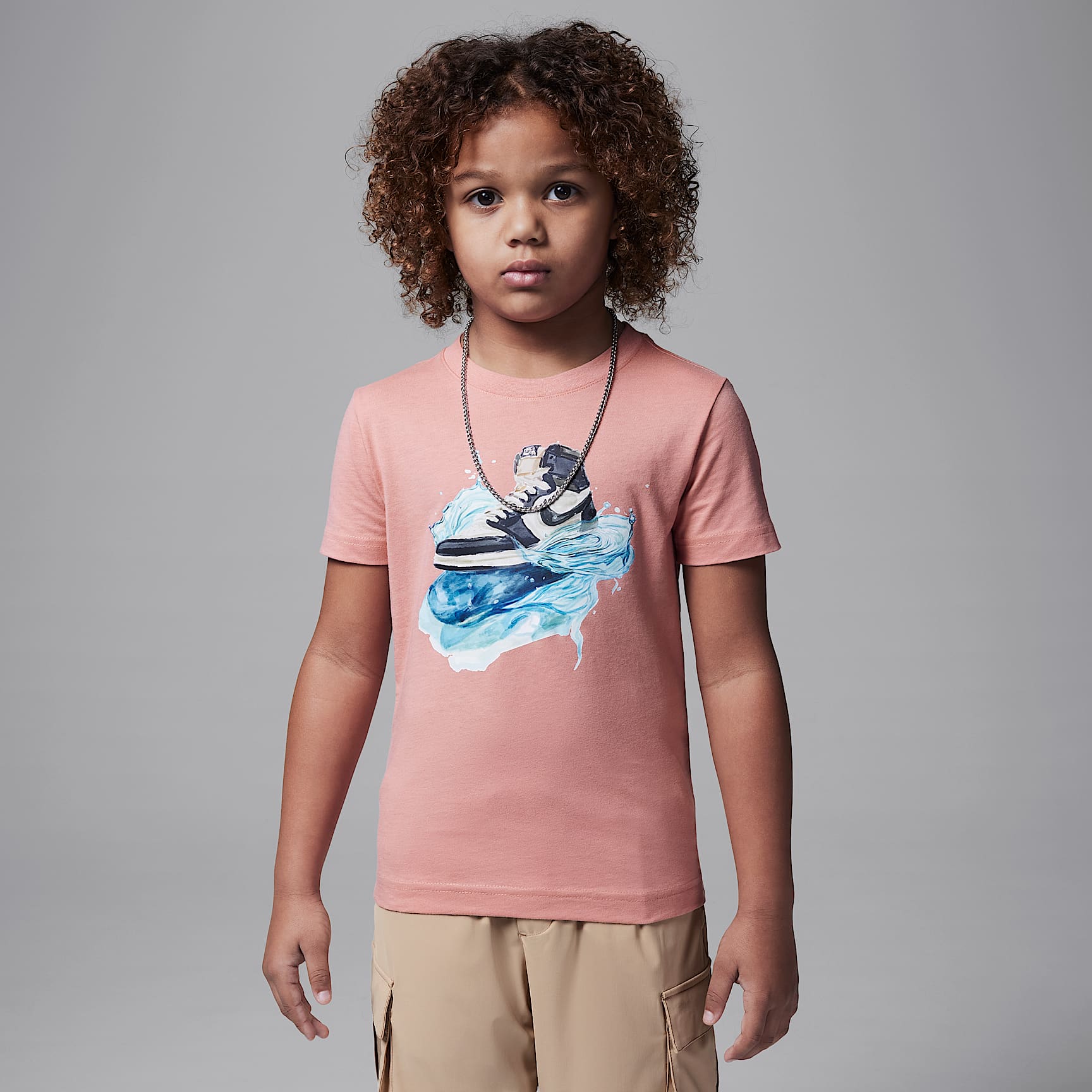 Jordan Little Kids' AJ1 Wave T-Shirt