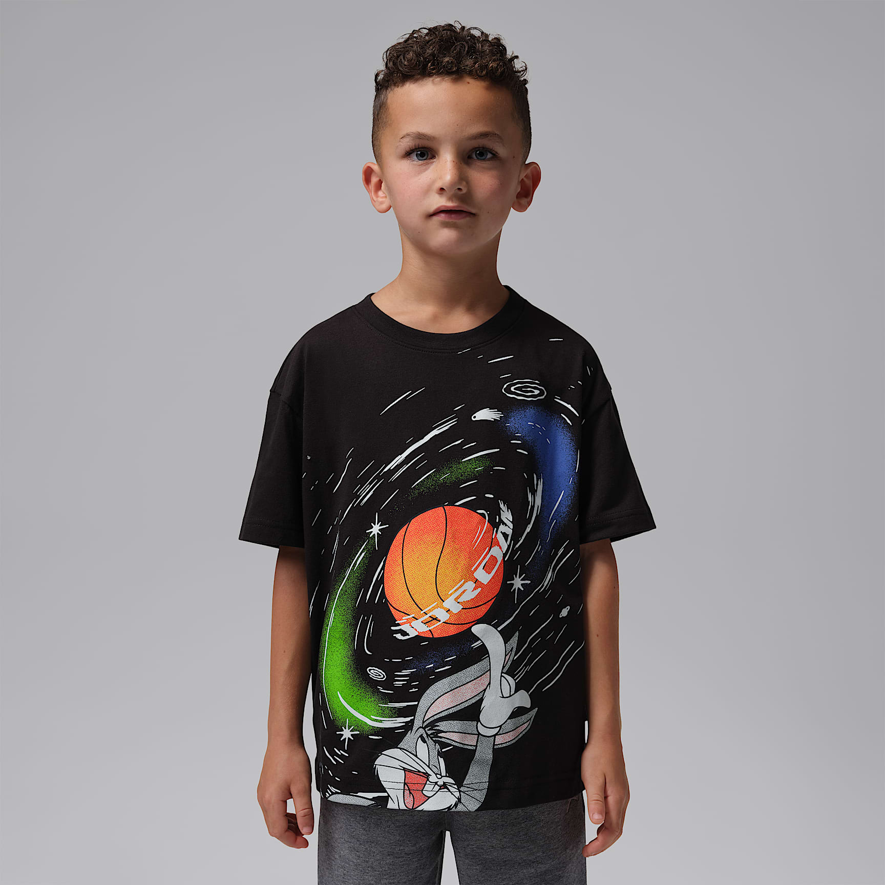 Jordan Little Kids' Space Jam 30 Ball Spin T-Shirt