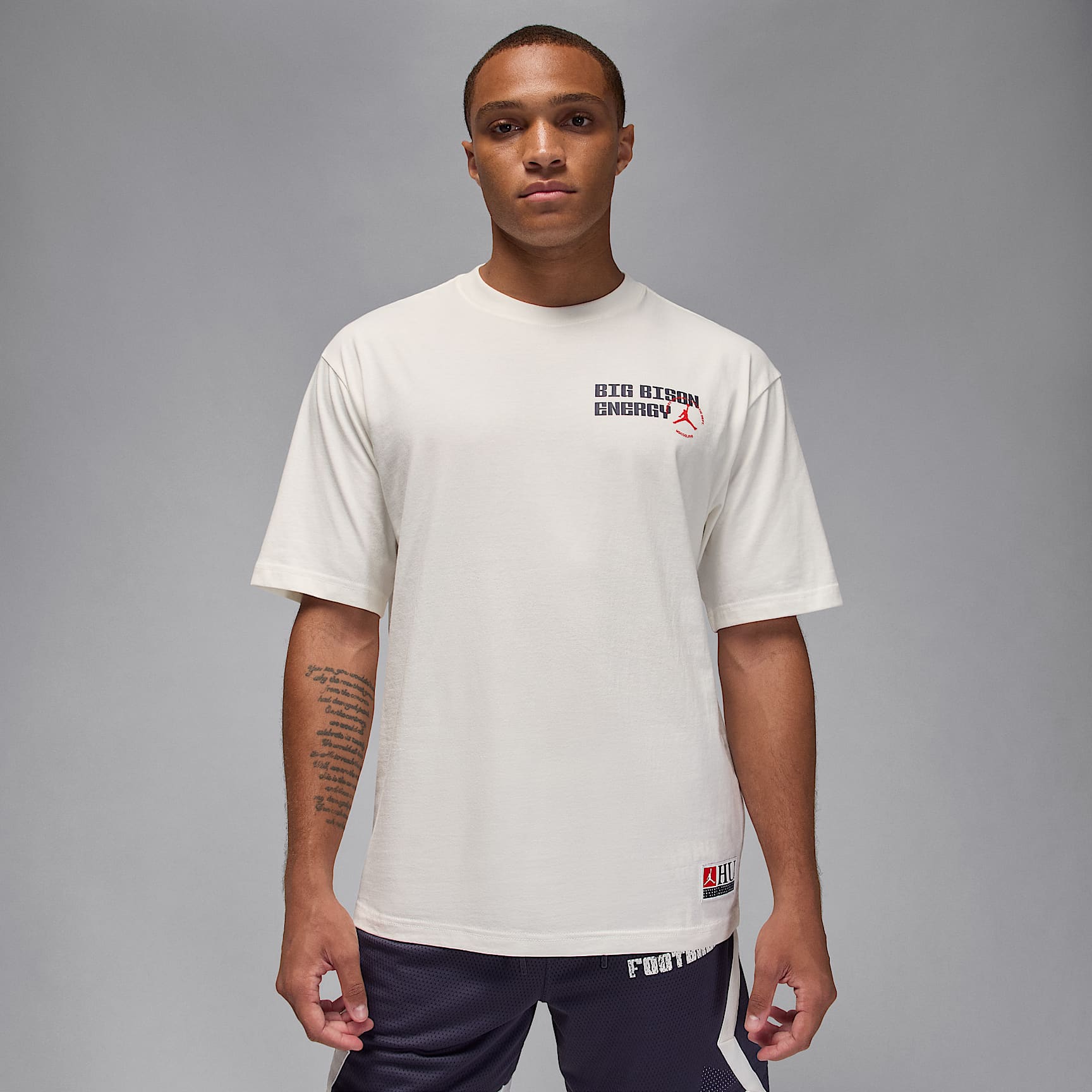 Jordan Sport x Howard University Men's Dri-FIT T-Shirt