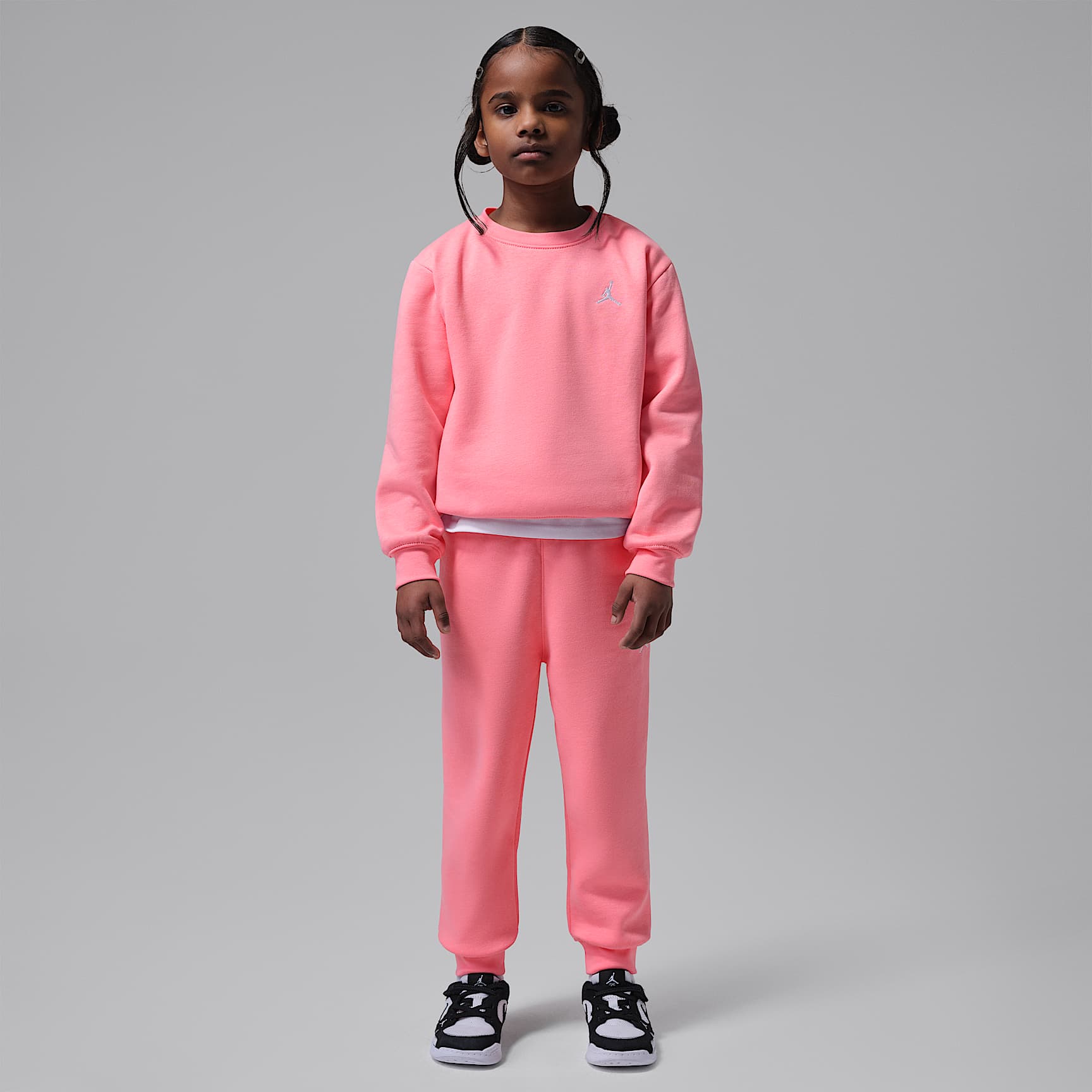 Jordan Brooklyn Fleece Little Kids' 2-Piece Crew Set