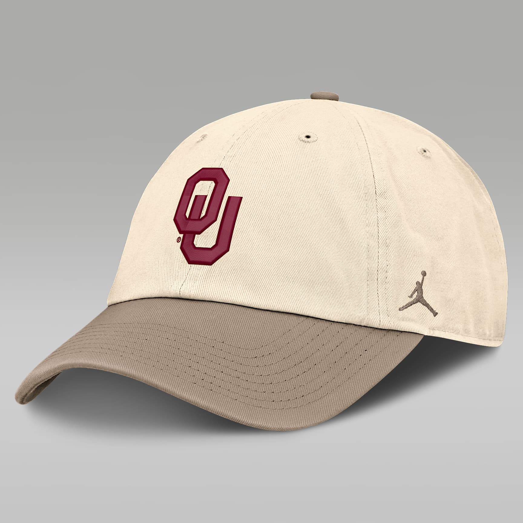Gorra universitaria ajustable marca Jordan para hombre Oklahoma Natural Club