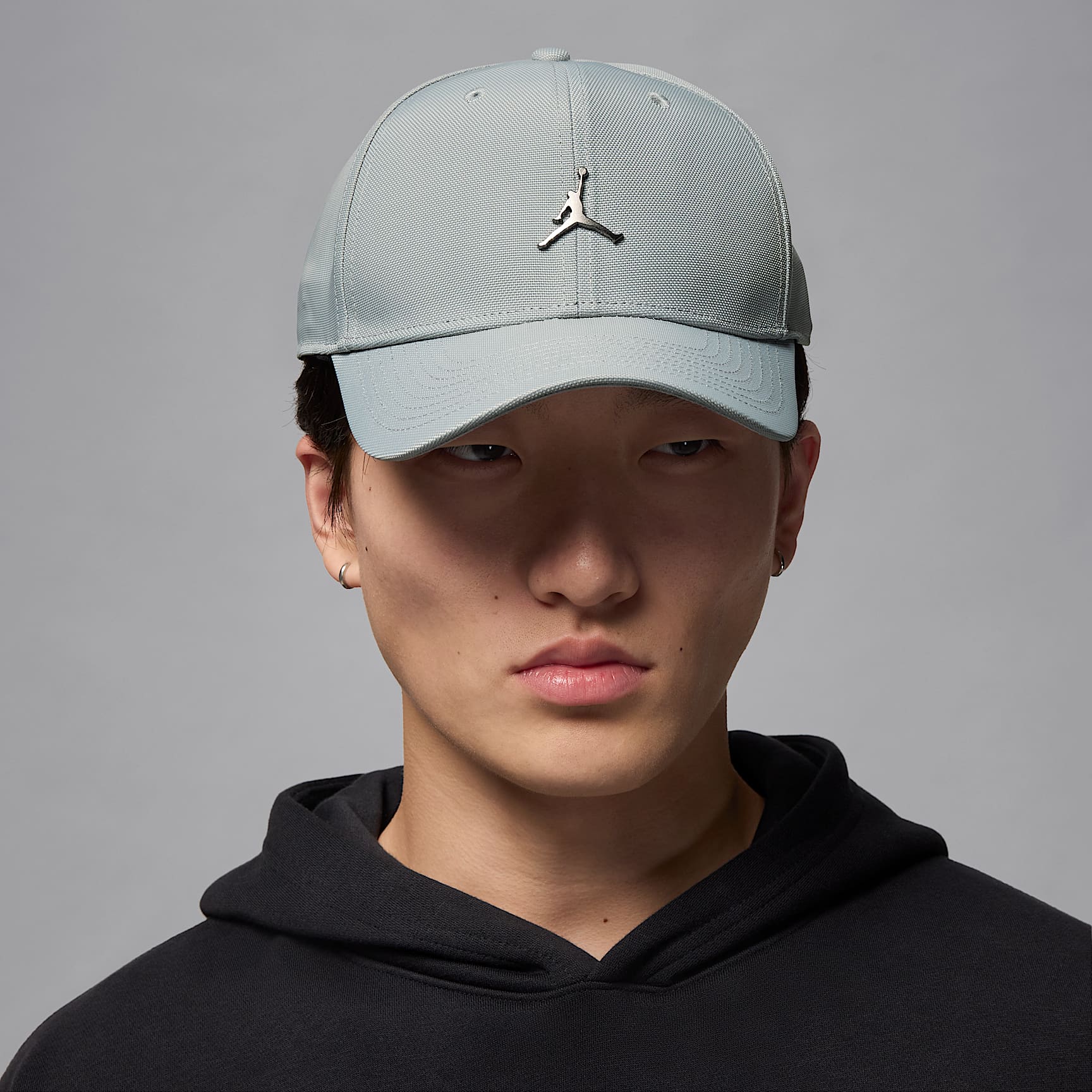 Jordan Rise gestructureerde pet met metalen Jumpman