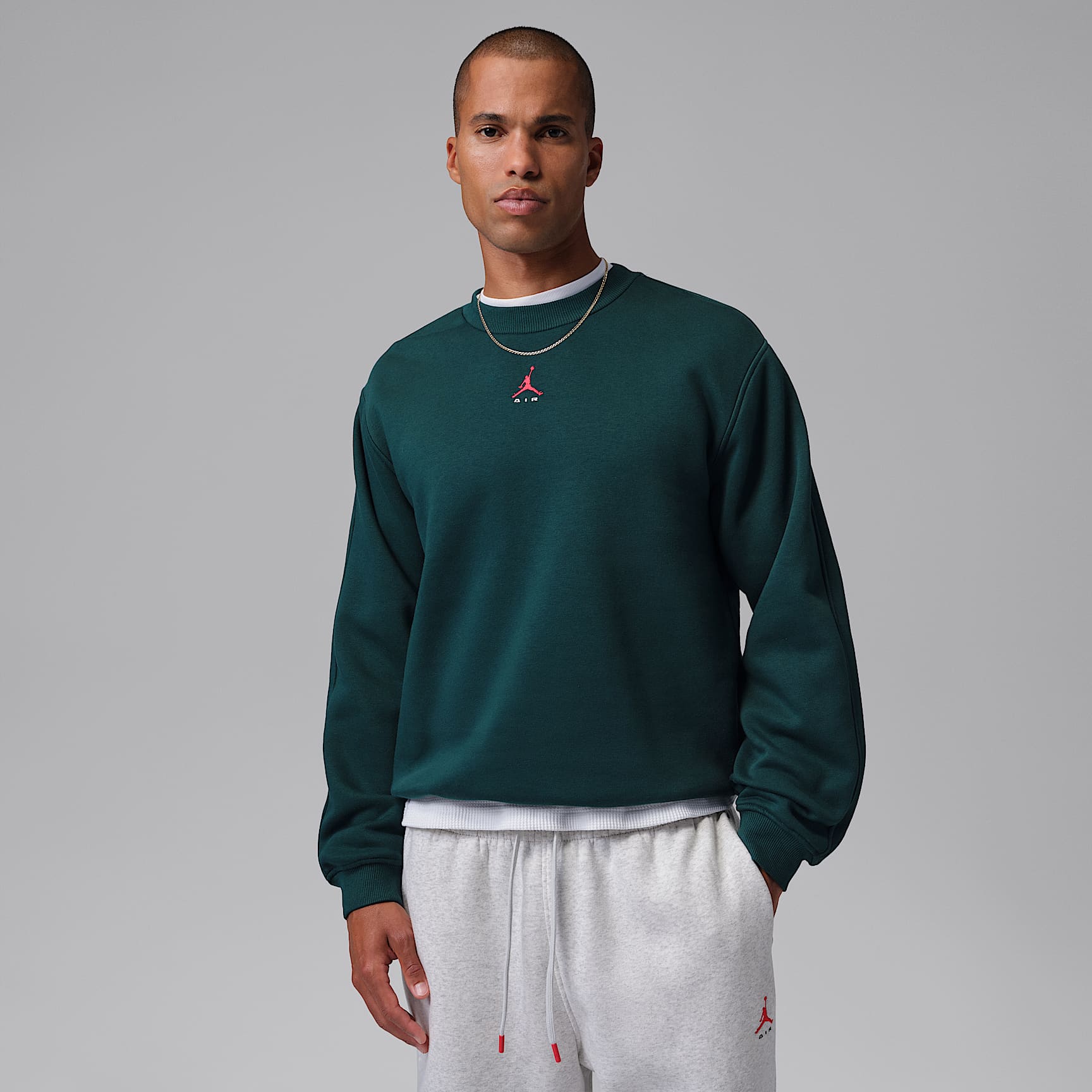 Jordan Brooklyn Men's Crew-Neck Sweatshirt