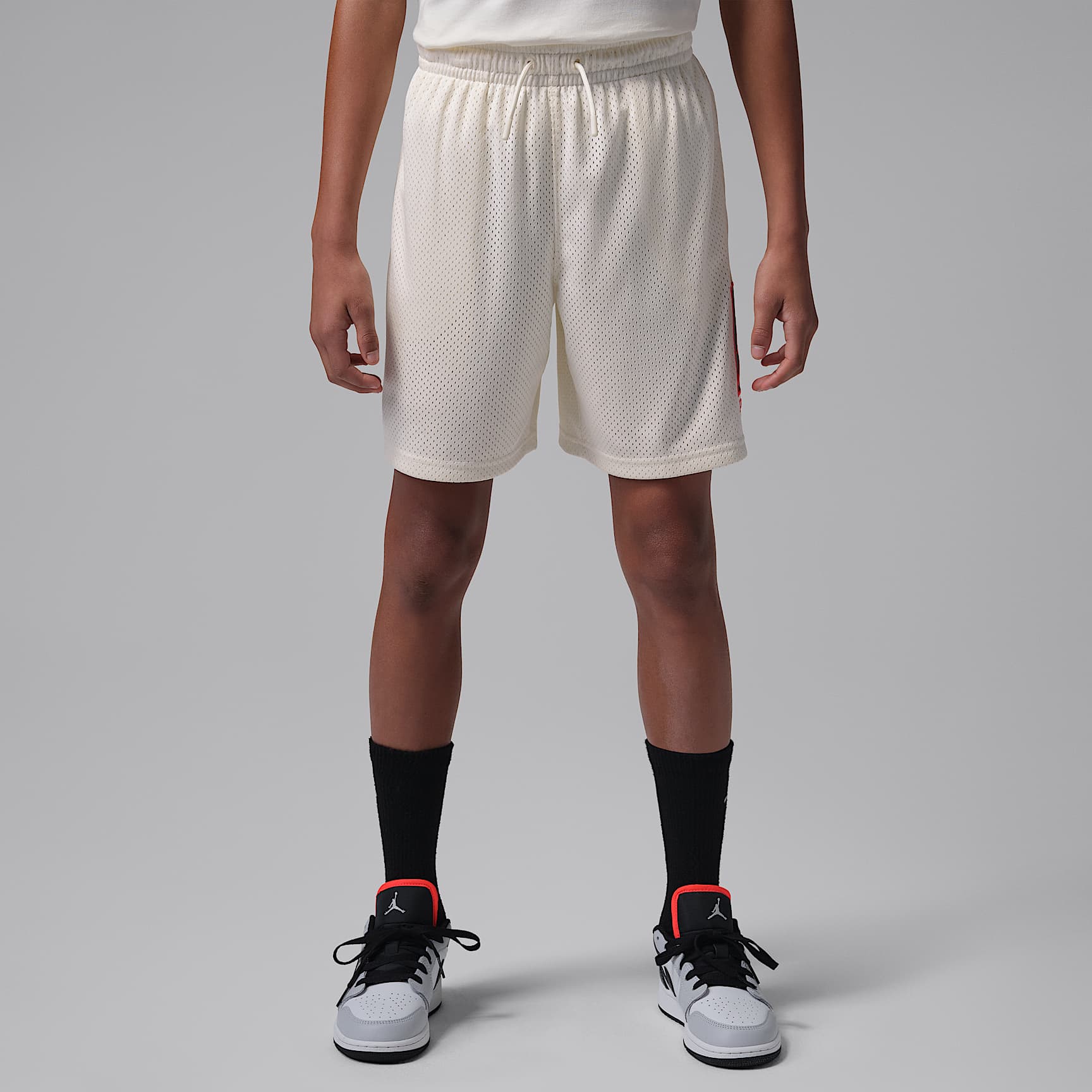 Jordan Big Kids' Brooklyn Baseline Mesh Shorts