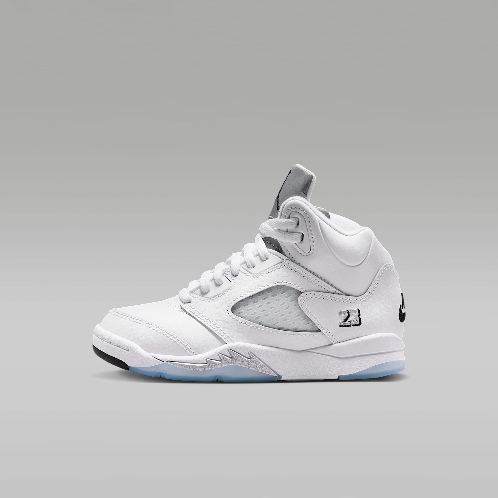 ジョーダン 5 レトロ OG "White Metallic" リトルキッズシューズ