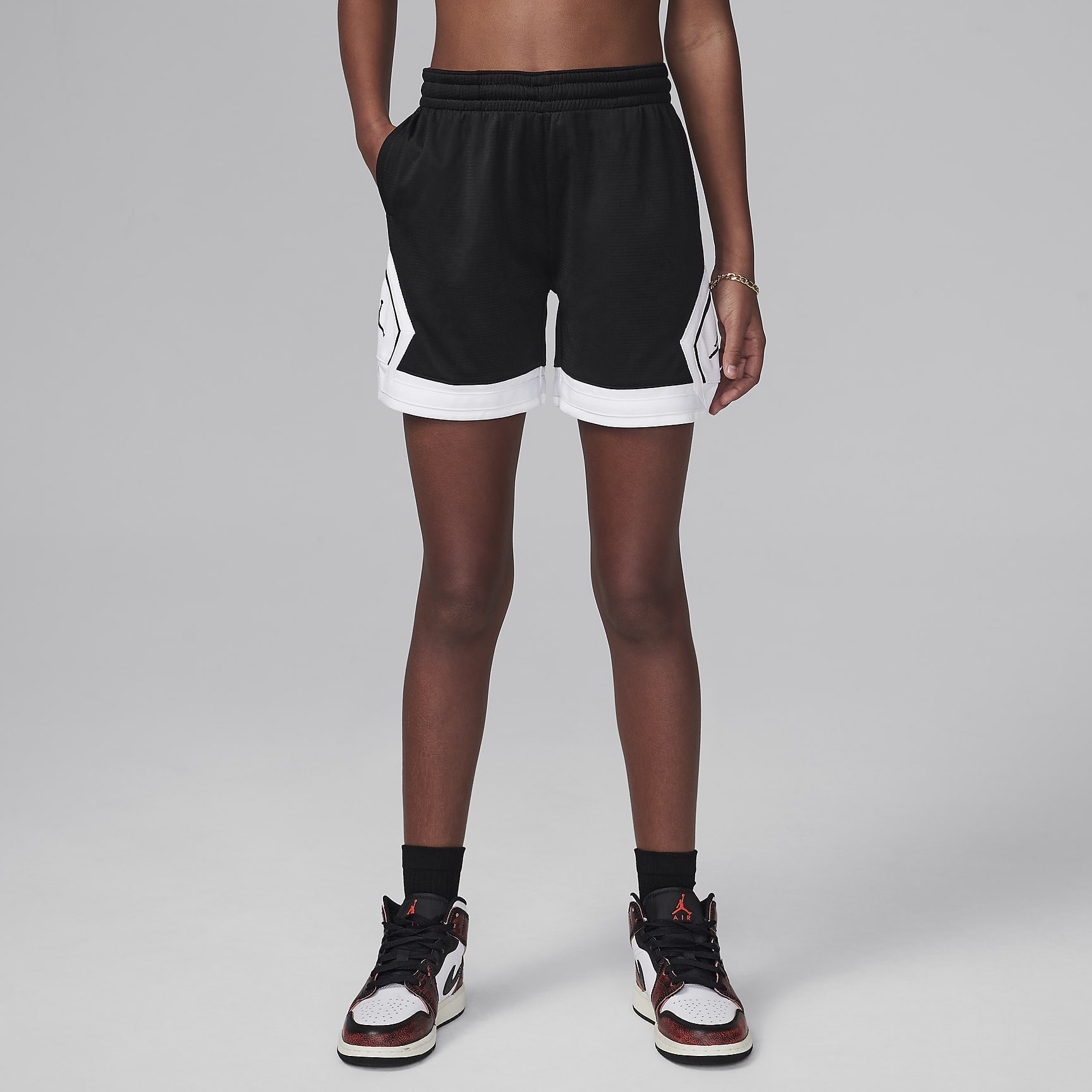 Shorts Diamond para niños talla grande Jordan Dri-FIT