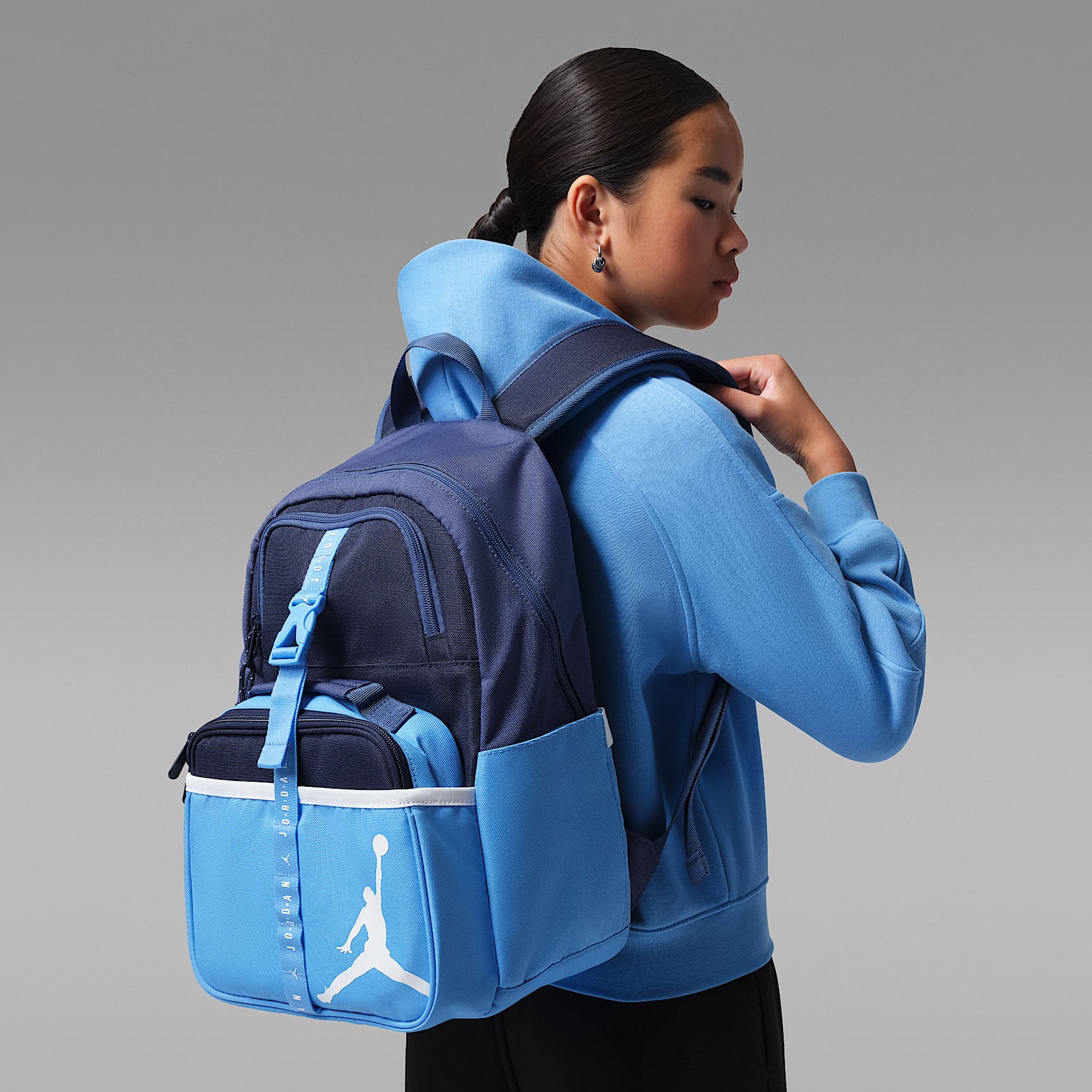 Air Jordan Big Kids' Backpack (18L) and Lunch Bag (3L)