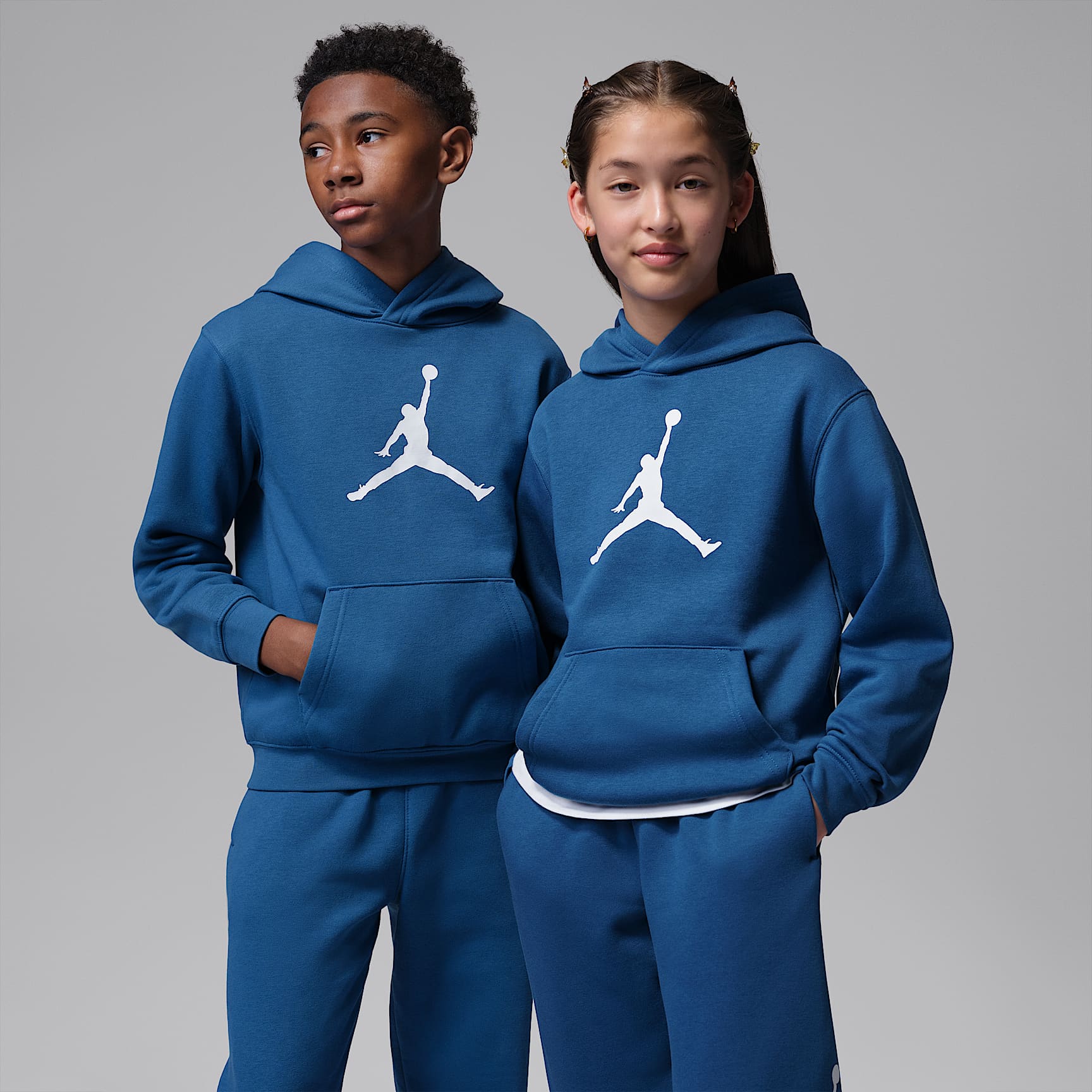 Sweat à capuche en Fleece Jumbo Jumpman Jordan pour pré-ado