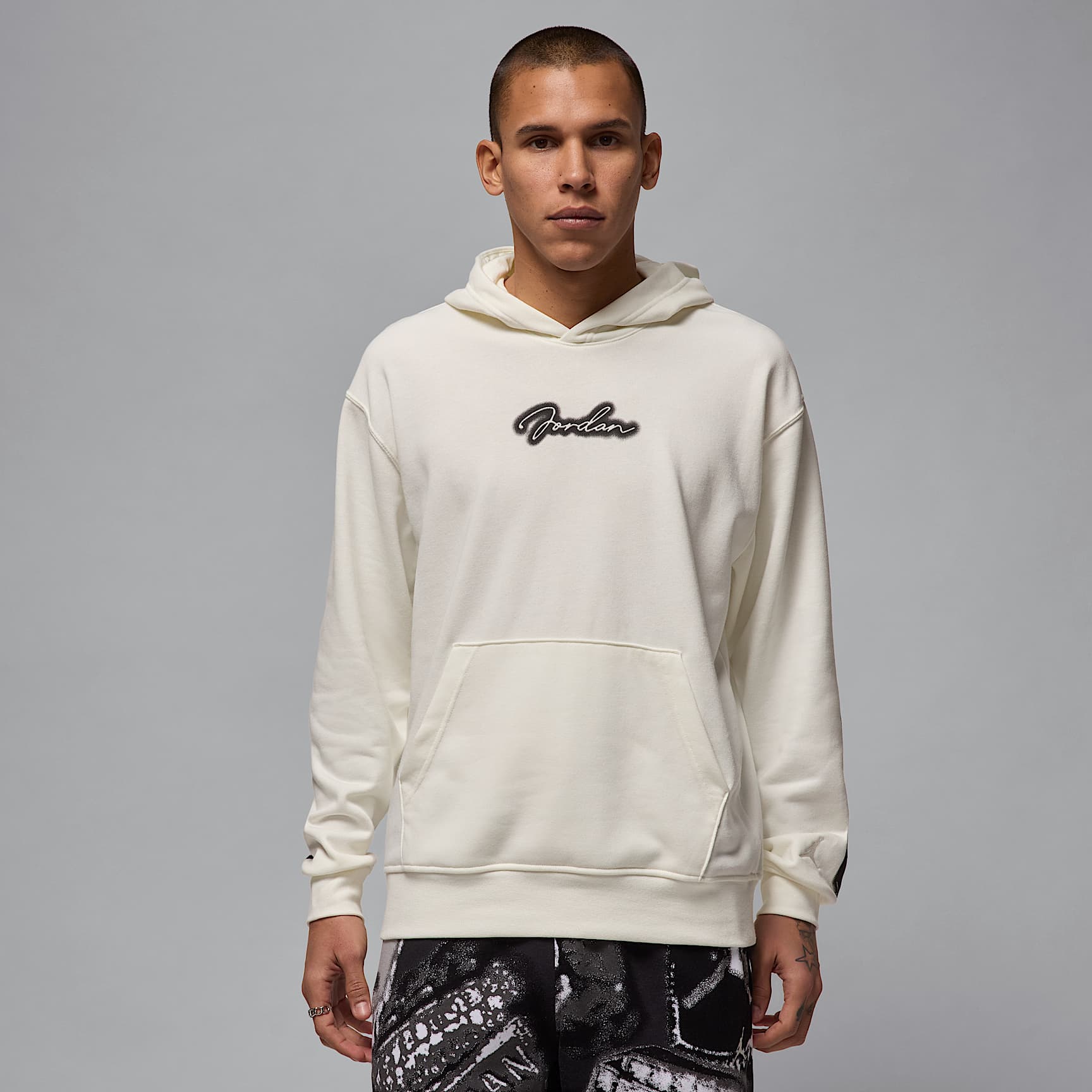 Sudadera con gorro sin cierre de tejido Fleece para hombre Jordan MVP