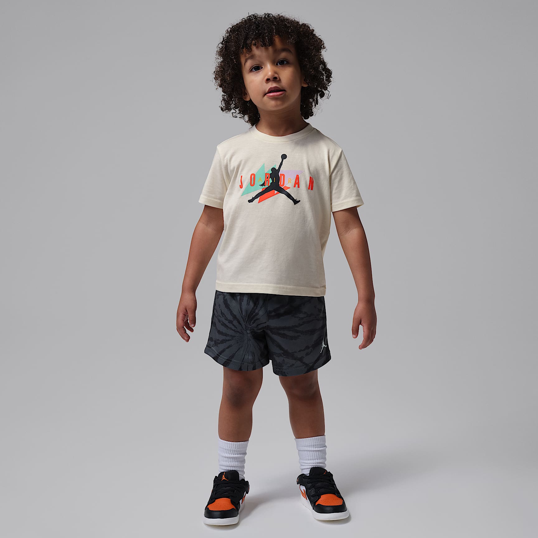 Jordan Toddler 2-Piece Festival Tie Dye Shorts Set