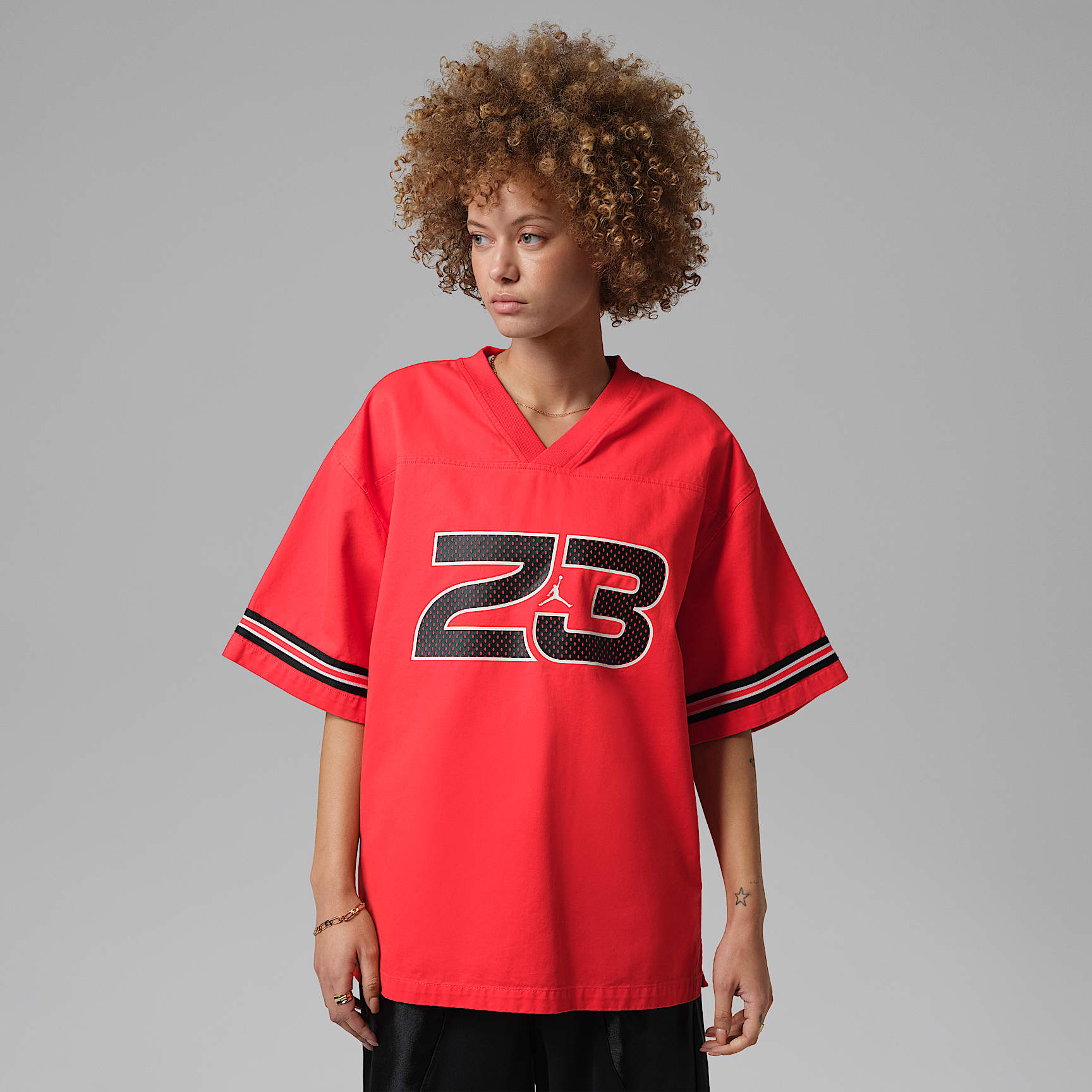 Jordan Flight Women's Woven Jersey Top