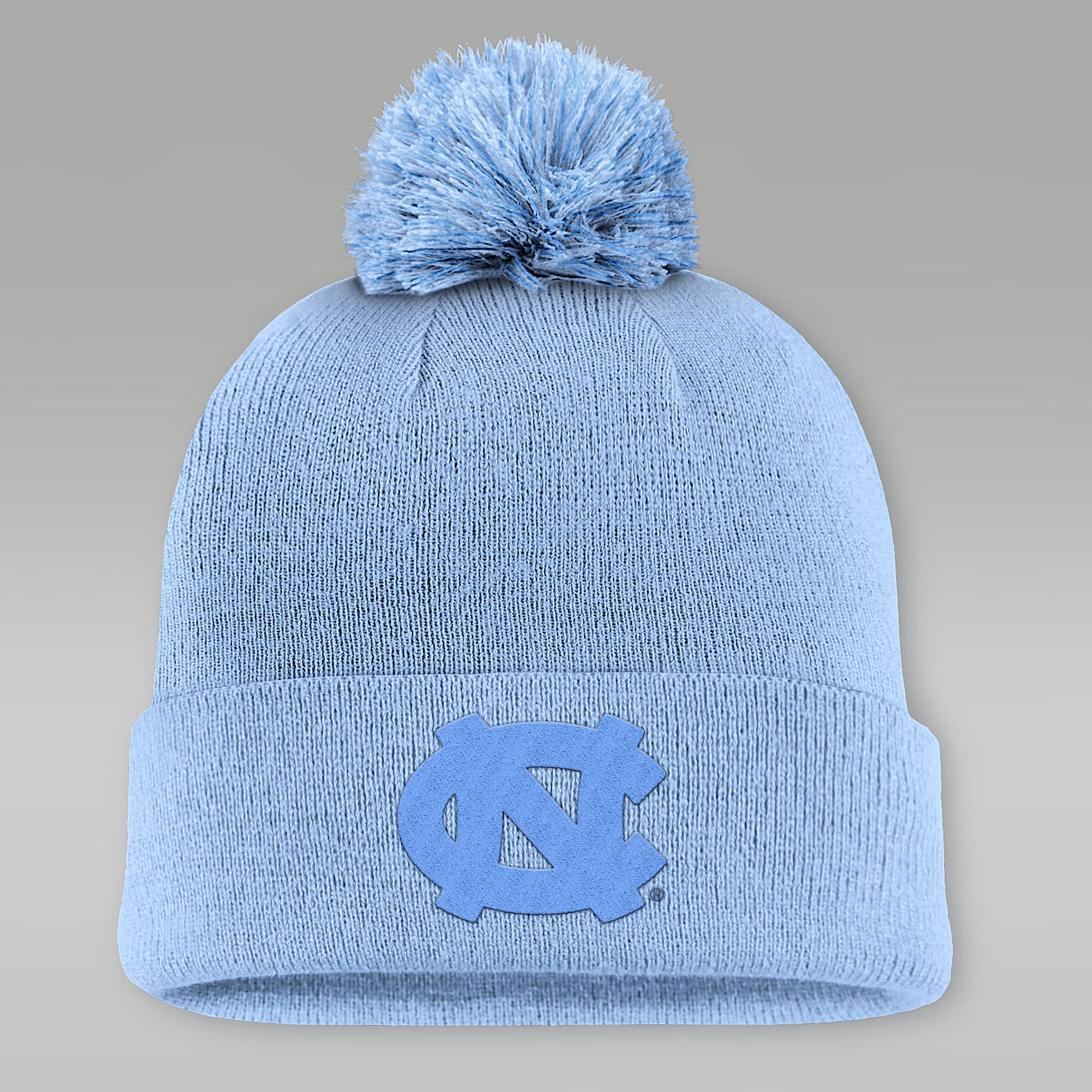 North Carolina Primetime Campus Toned Men's Jordan Brand College Cuffed Pom Beanie