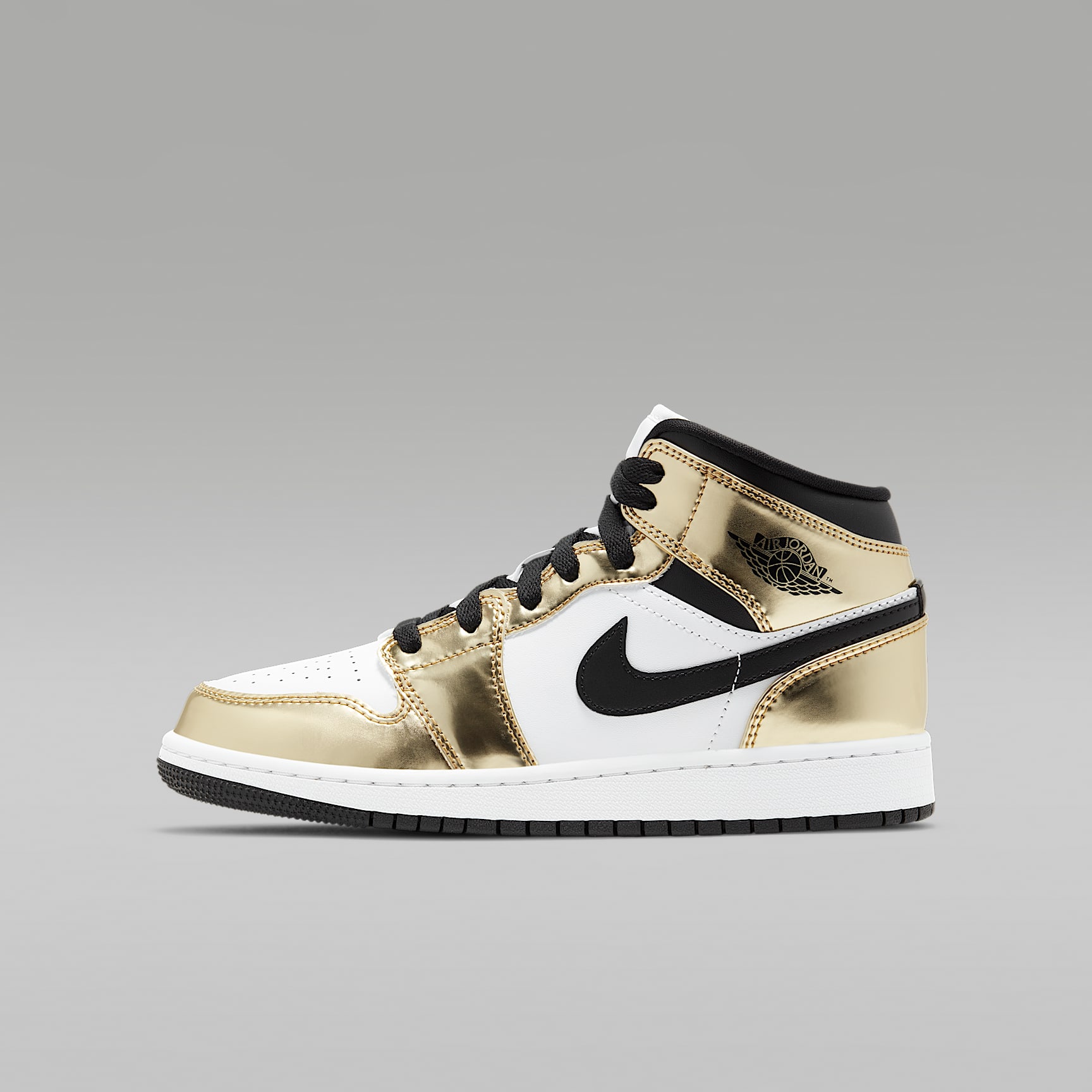 Air Jordan 1 Mid SE Big Kids' Shoes