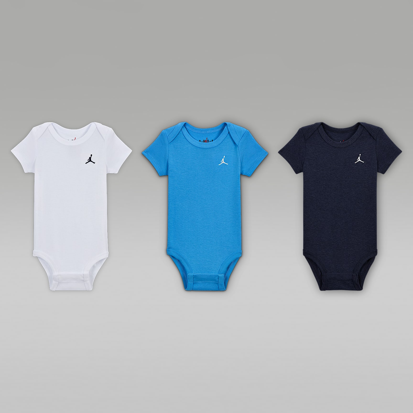 Jordan Everyday Essentials Baby Bodysuits (3-Pack)