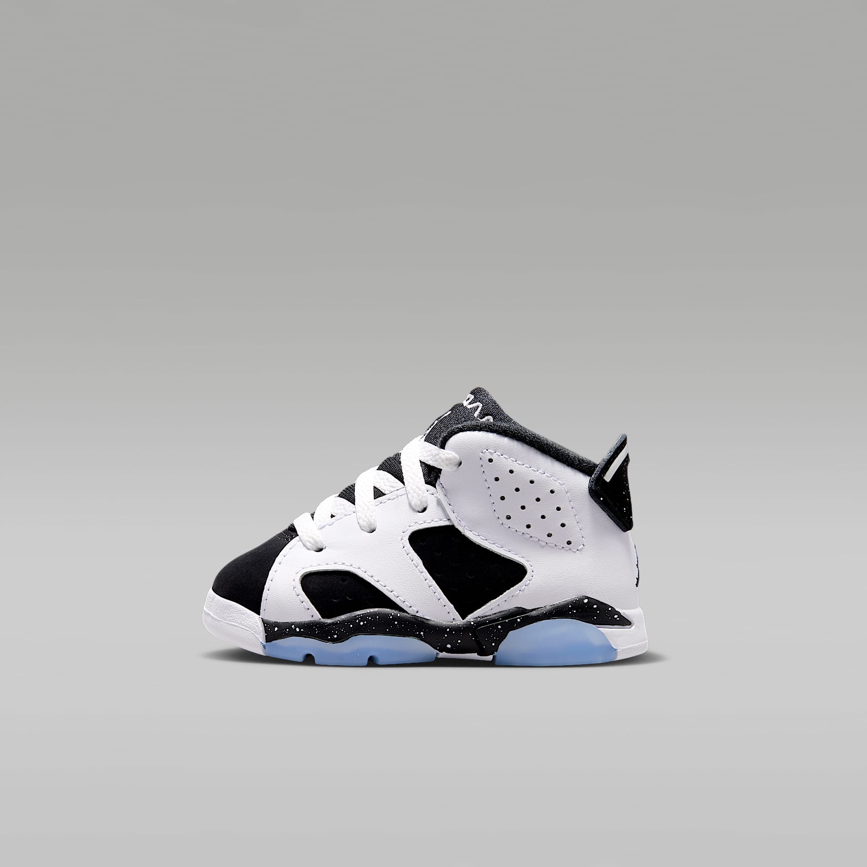 Jordan 6 Retro "Black and White" Baby/Toddler Shoes