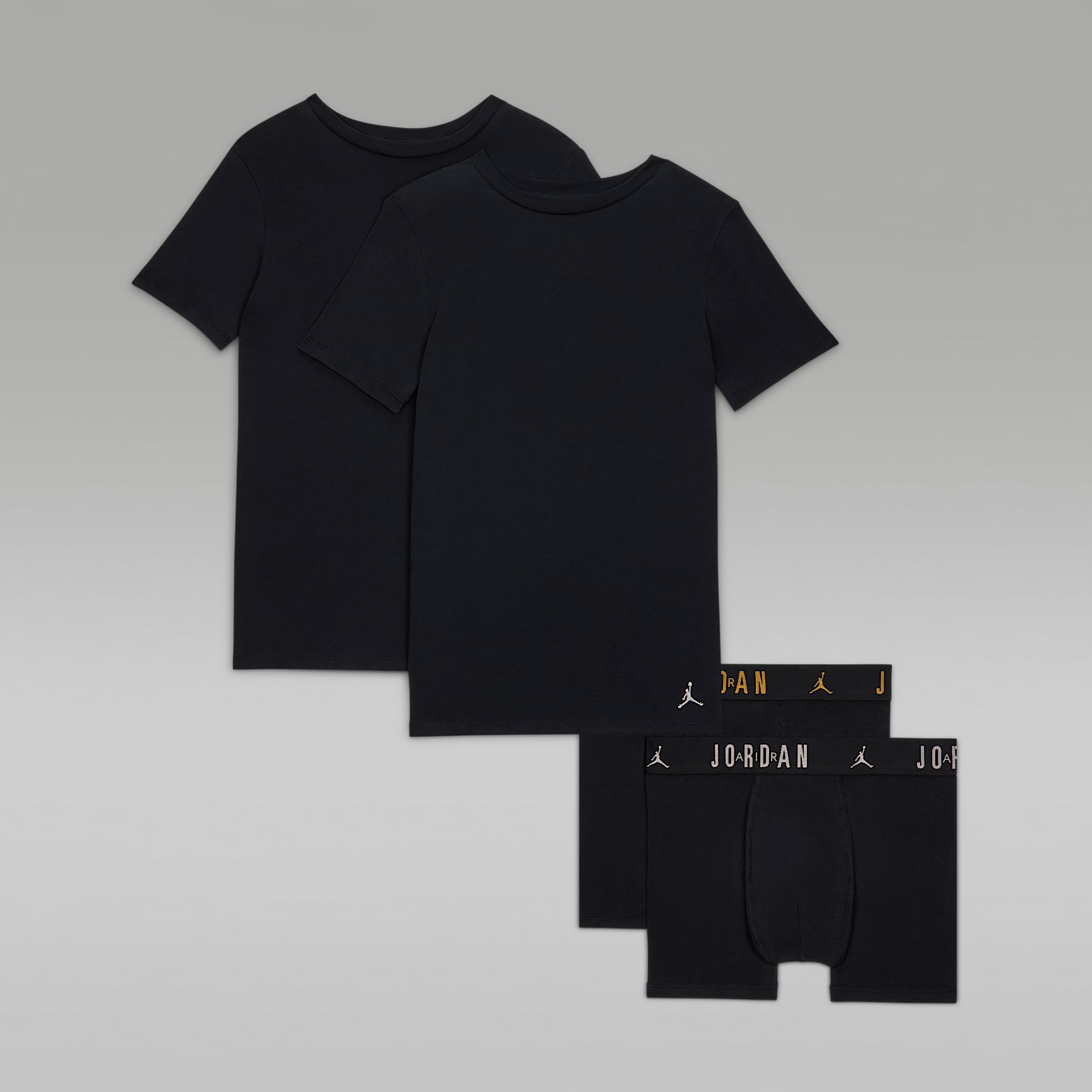 Conjunto de 4 piezas básicas para niños talla grande Jordan