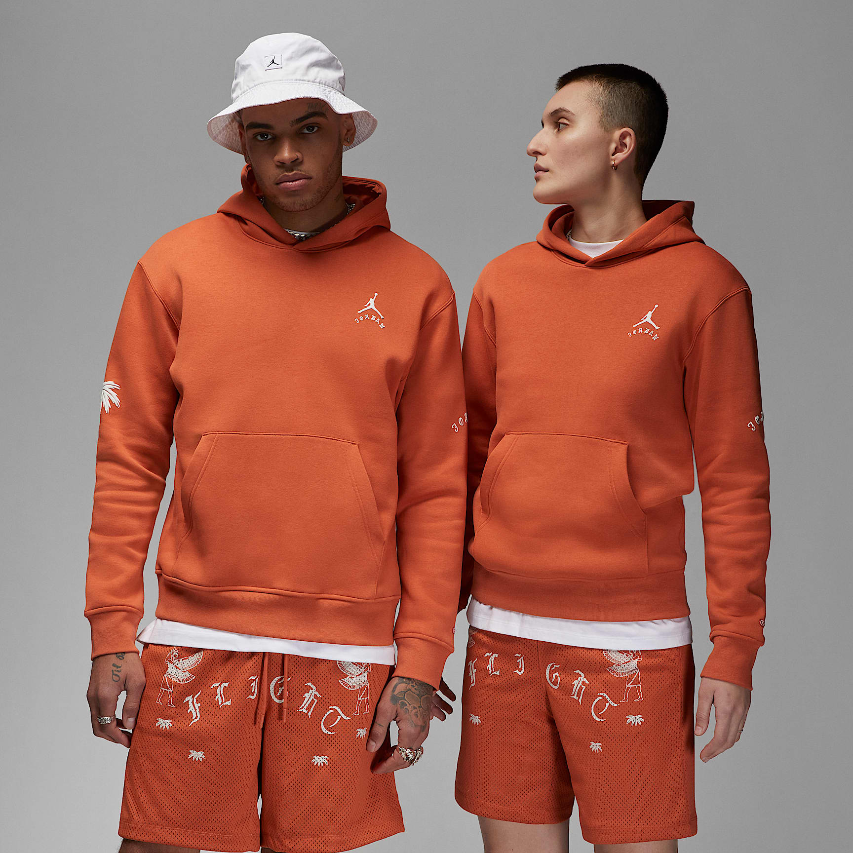 Jordan Artist Series by Umar Rashid Men's Fleece Pullover Hoodie