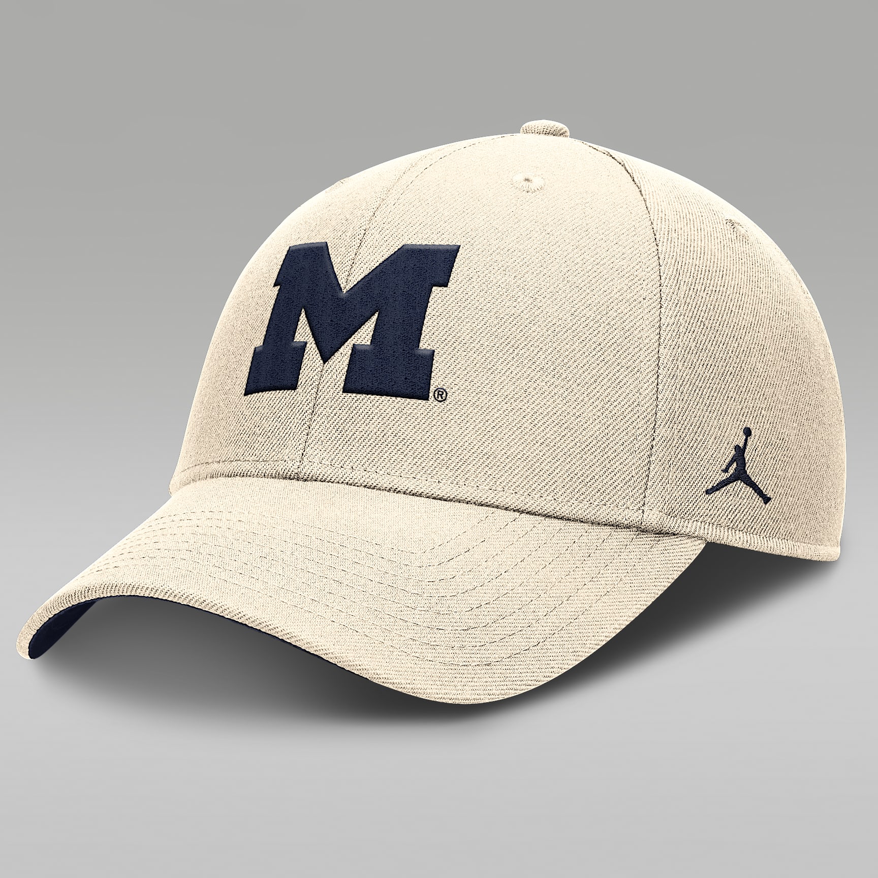 Michigan Primetime Rise Men's Jordan Brand Dri-FIT College Trucker Adjustable Hat