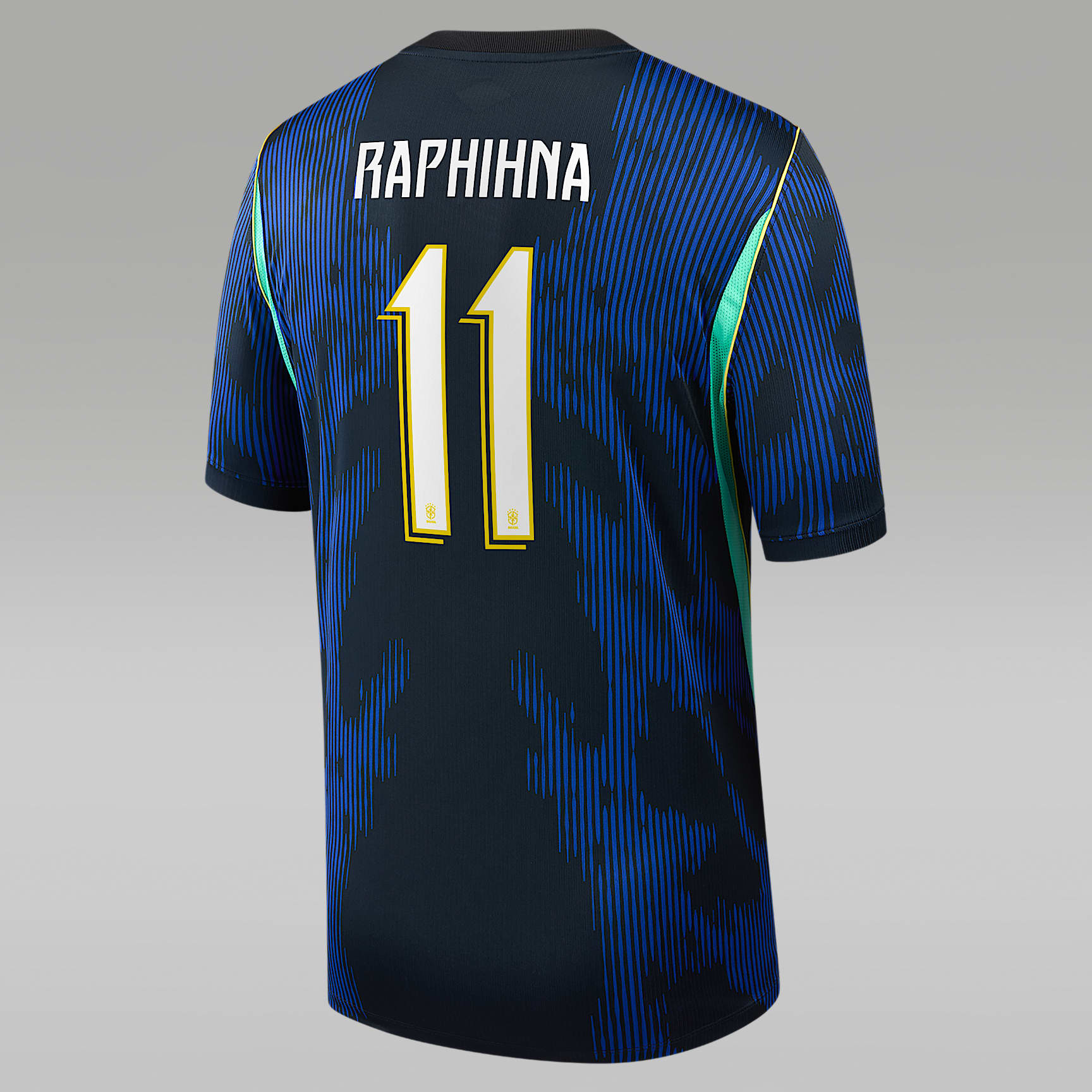 Raphinha Brazil National Team 2026 Stadium Away Men's Nike Dri-FIT Soccer Jersey