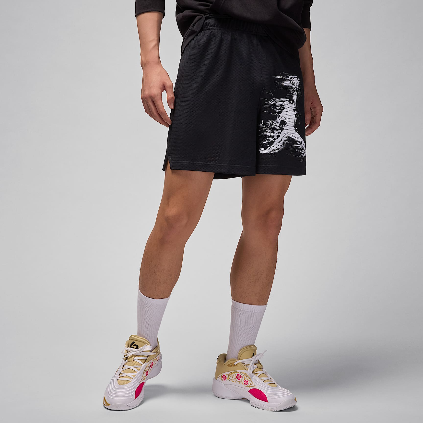 Jordan Sport 男款 Dri-FIT 圖樣短褲