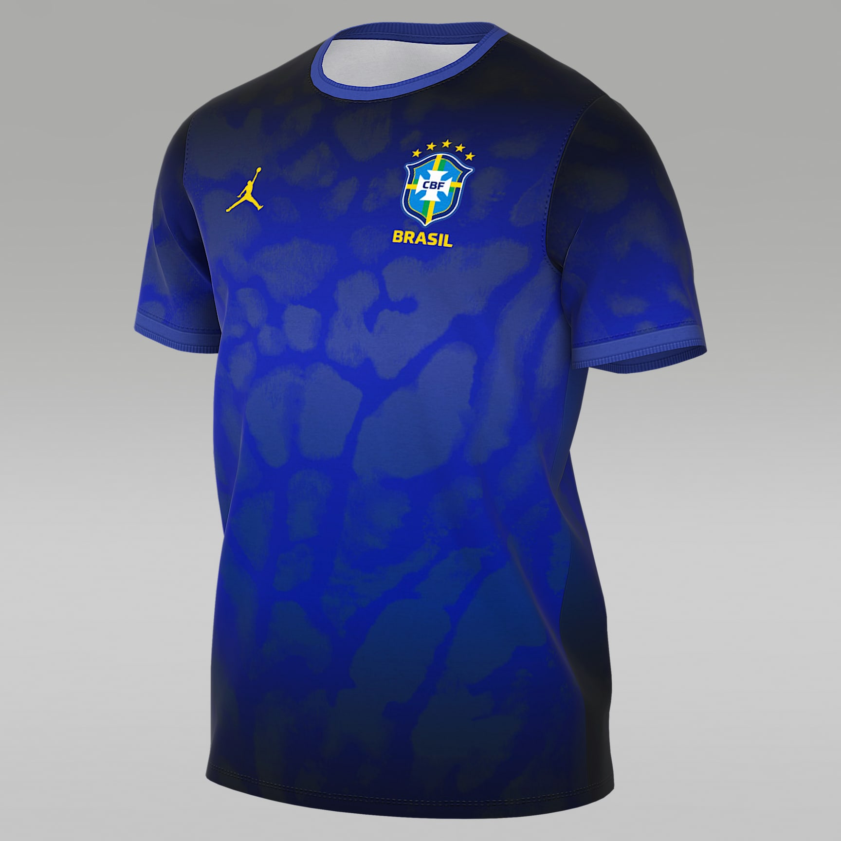 Brazil Academy Pro Men's Jordan Dri-FIT Soccer Short-Sleeve Pre-Match Top