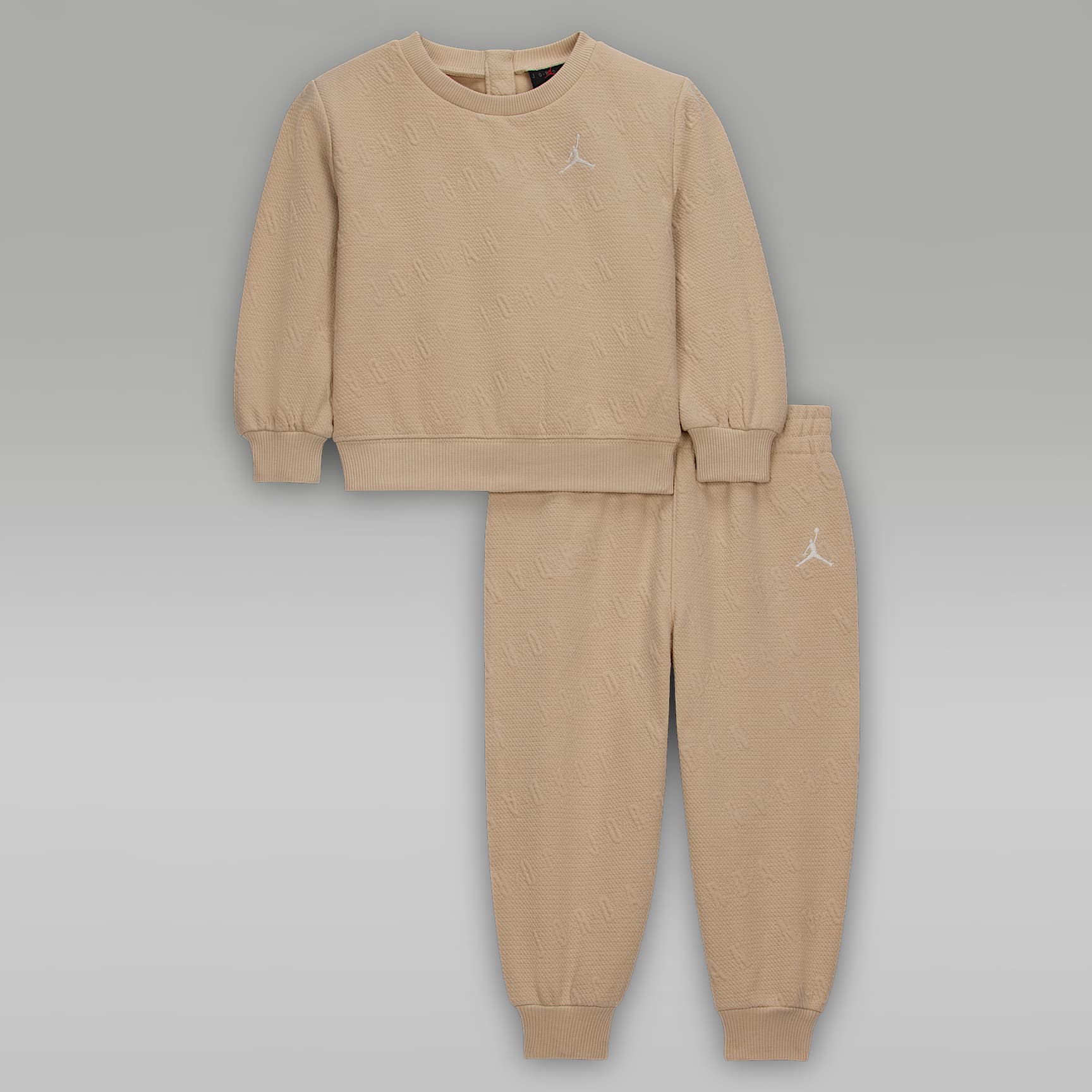 Jordan Baby (12-24M) 2-Piece Bubble Knit Crew Set