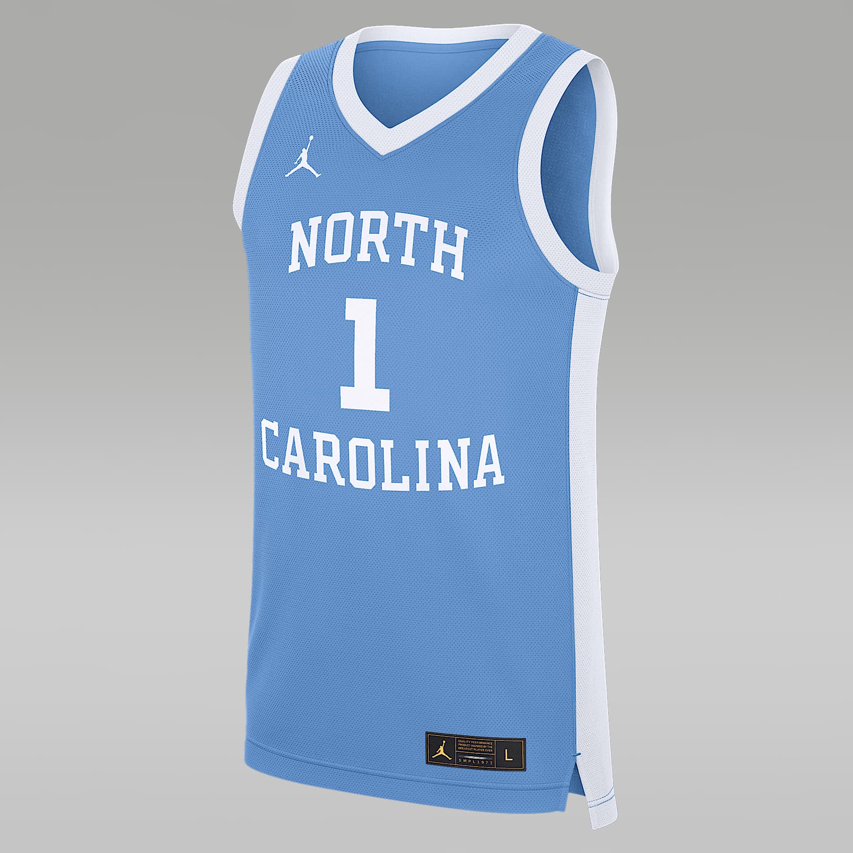 Jersey de básquetbol universitario de marca Jordan para hombre North Carolina Tar Heels Replica